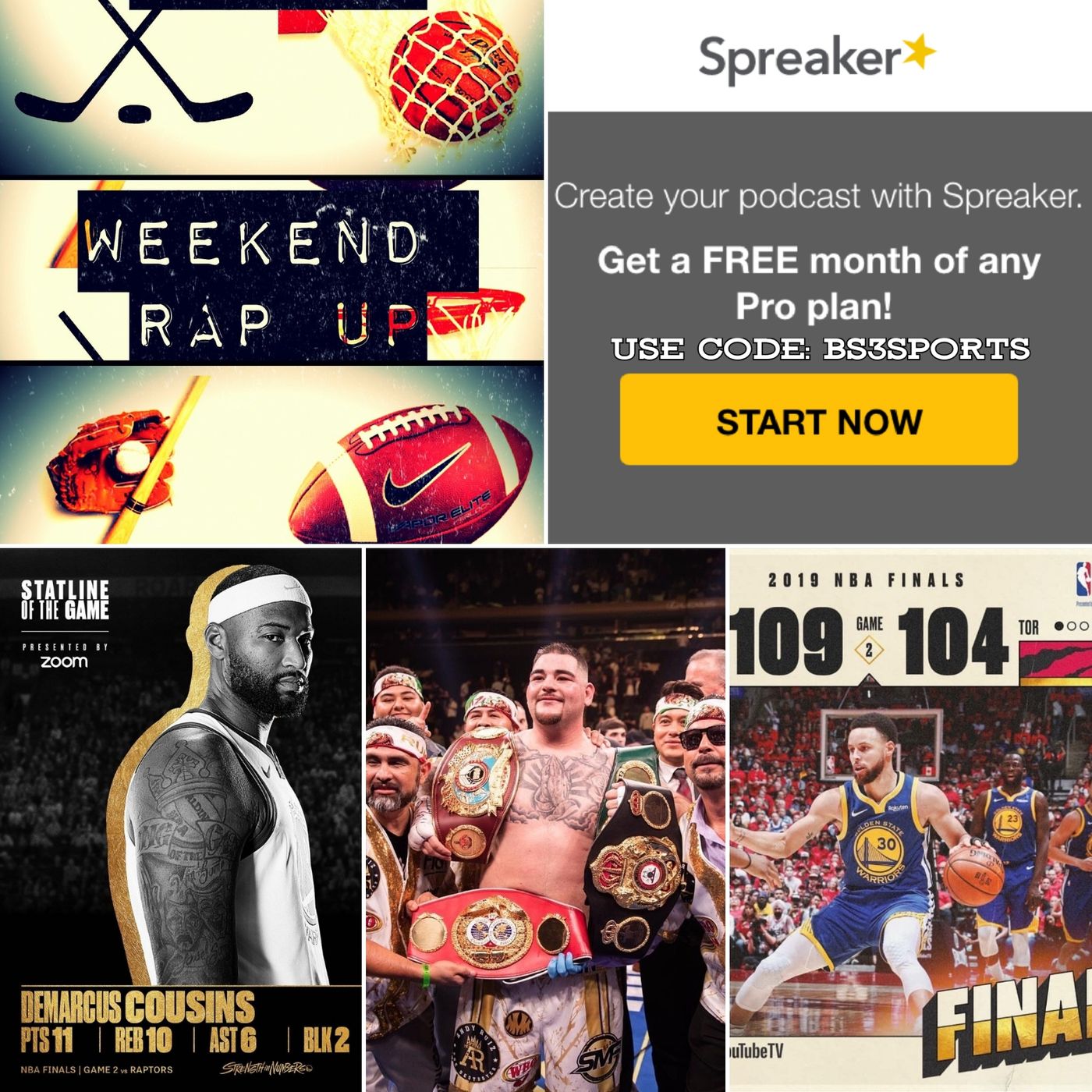 Weekend Rap Up Ep. 131 - "See You in the Bay Aubrey! | #StrengthInNumbers" episode artwork