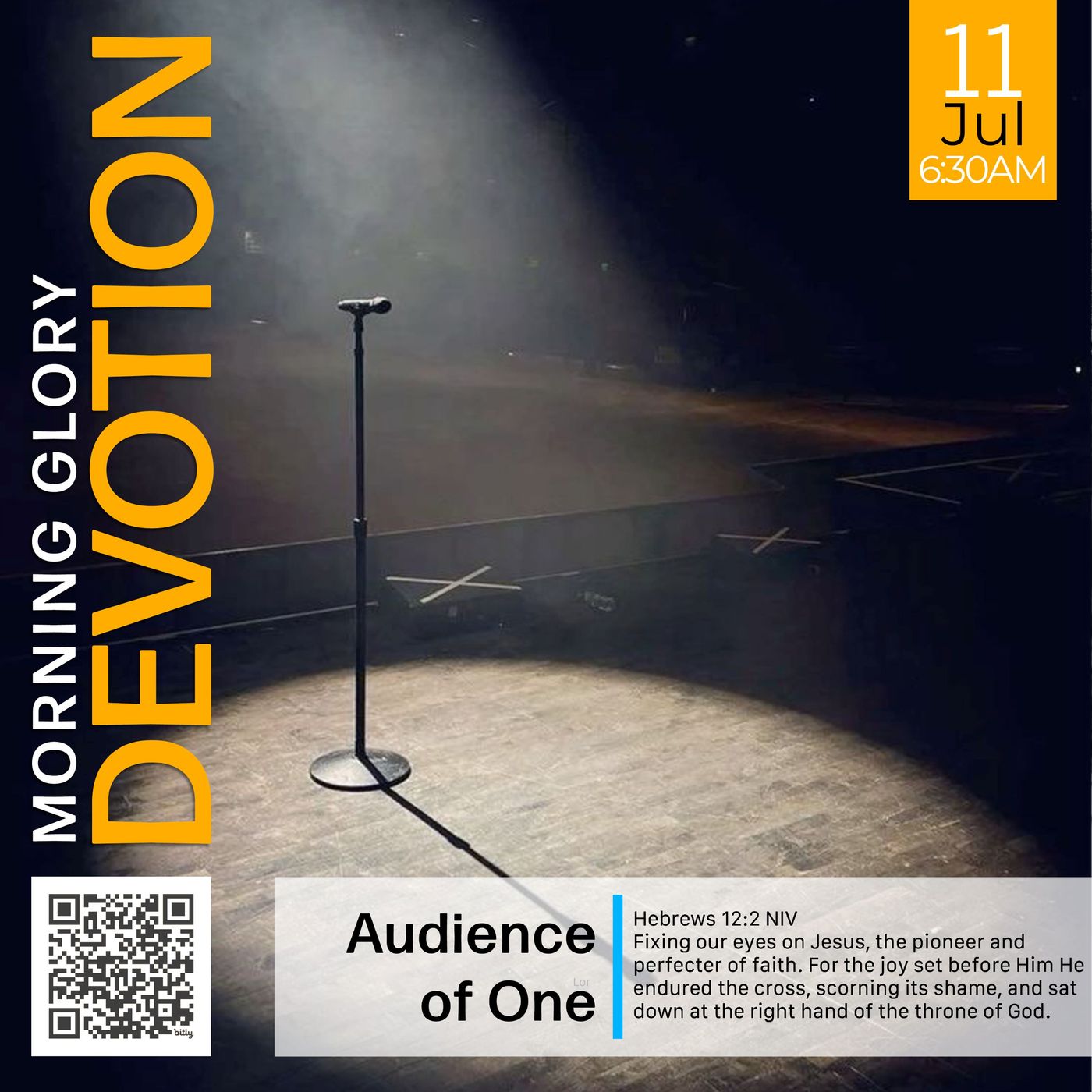 MGD: Audience of One