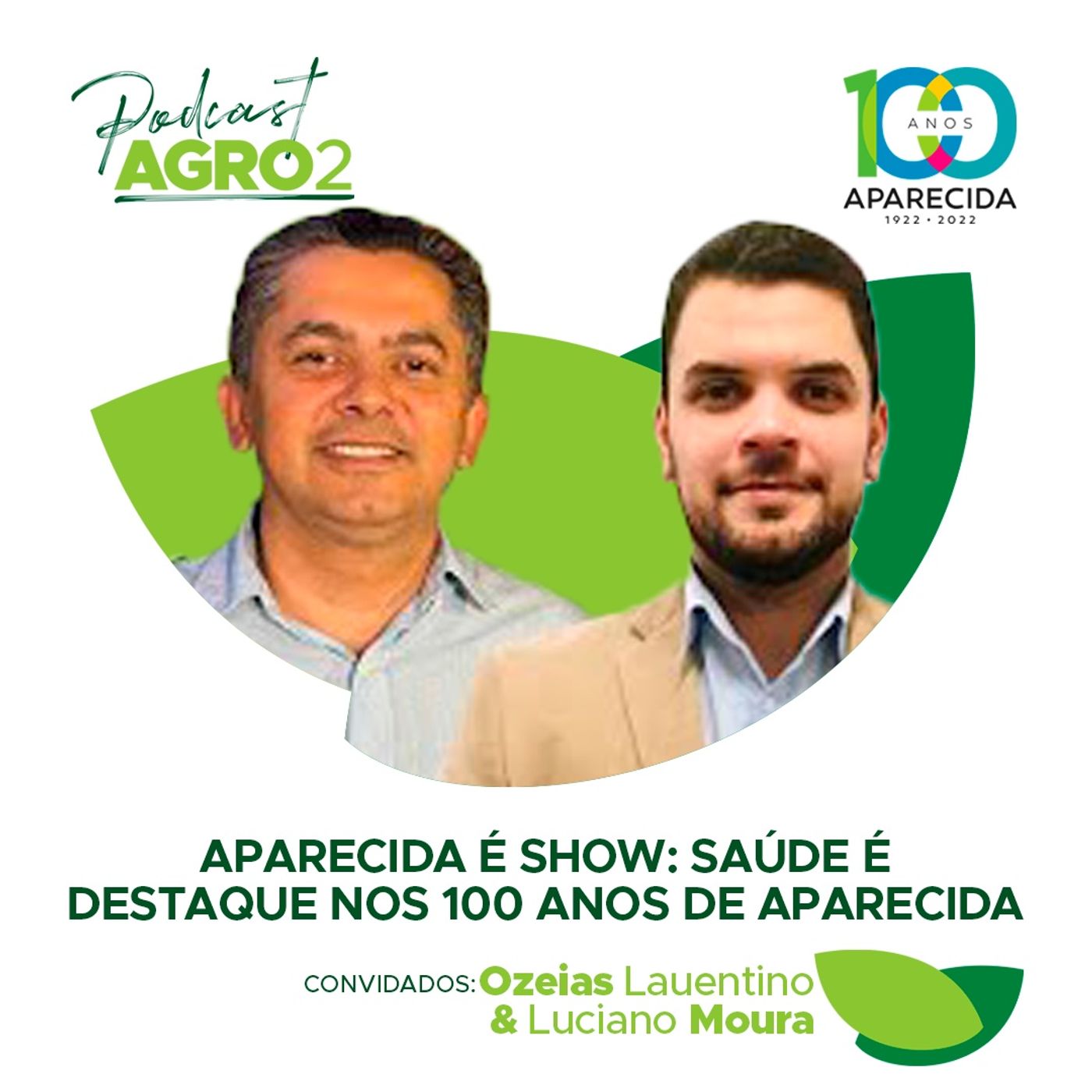 Aparecida Show - Saúde é destaque nos 100 anos de Aparecida - Com Luciano Moura e Ozeias Laurentino episode artwork