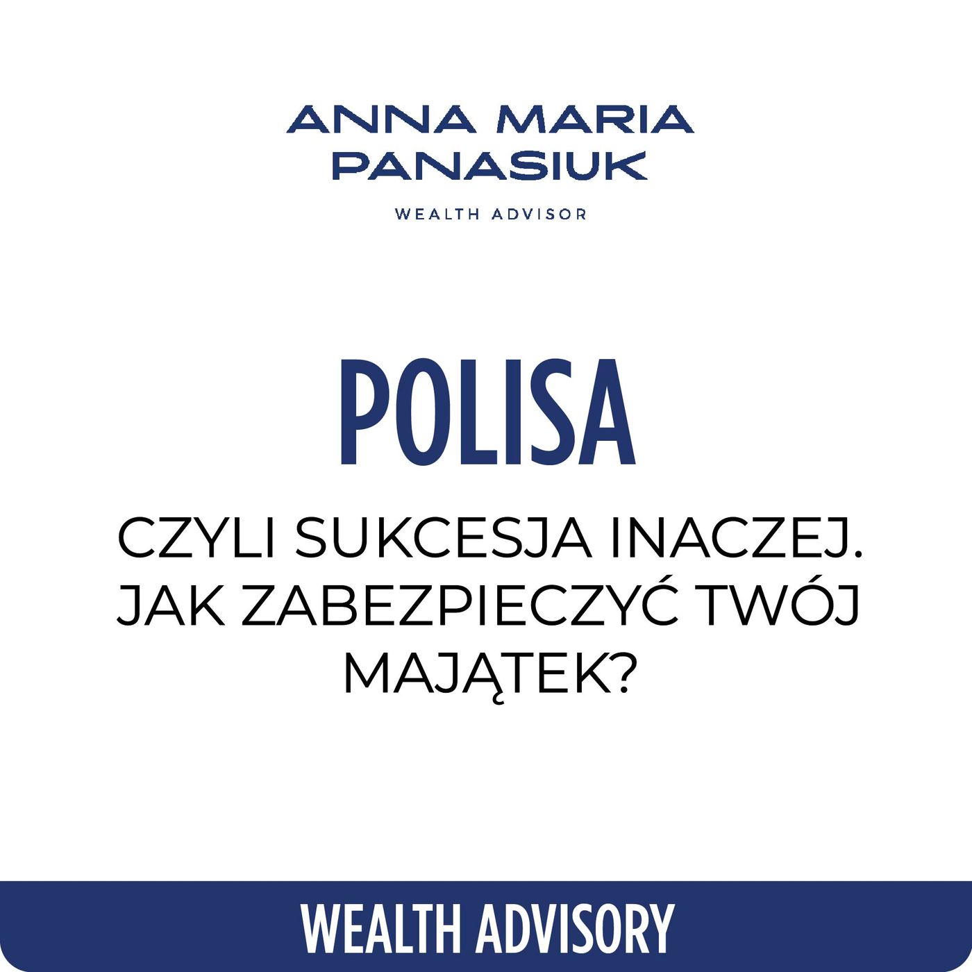 Wealth Advisory -AMP