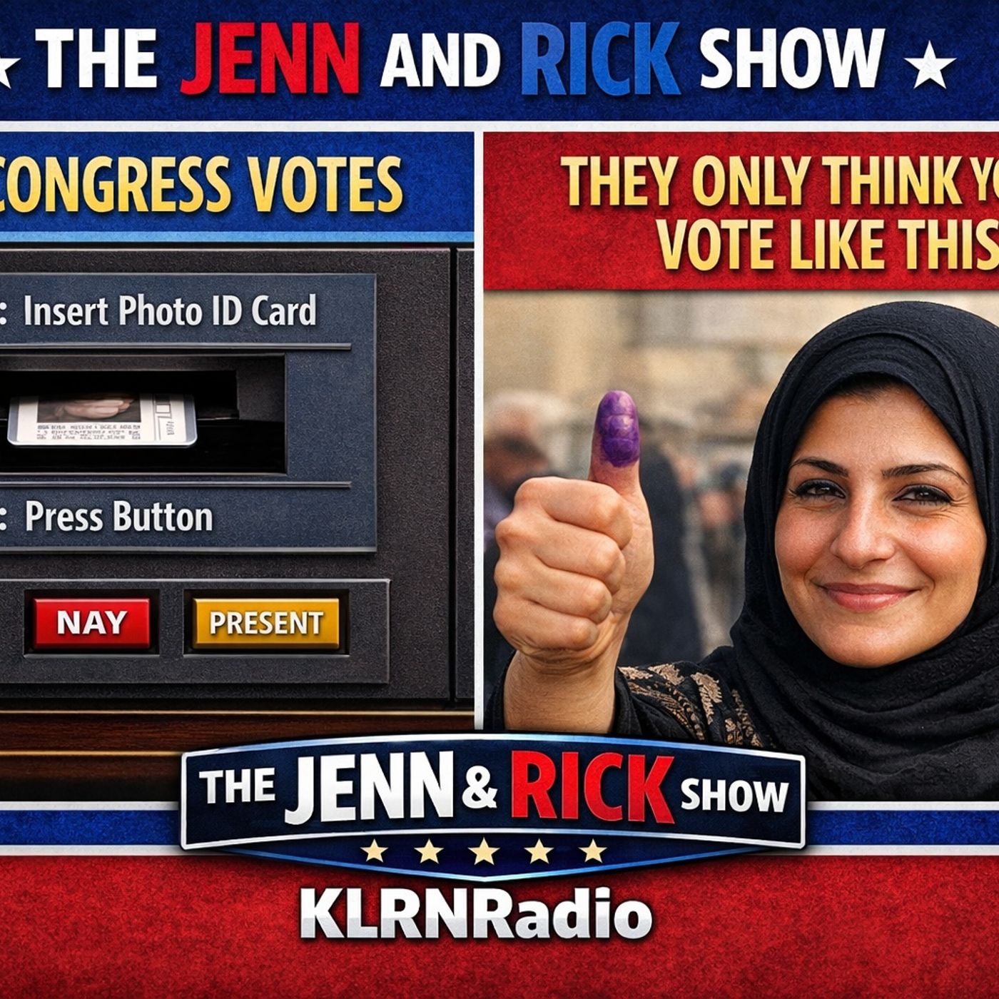#JandR 02-12-25 If Women Can't Update An ID, Why Should They Vote? episode artwork