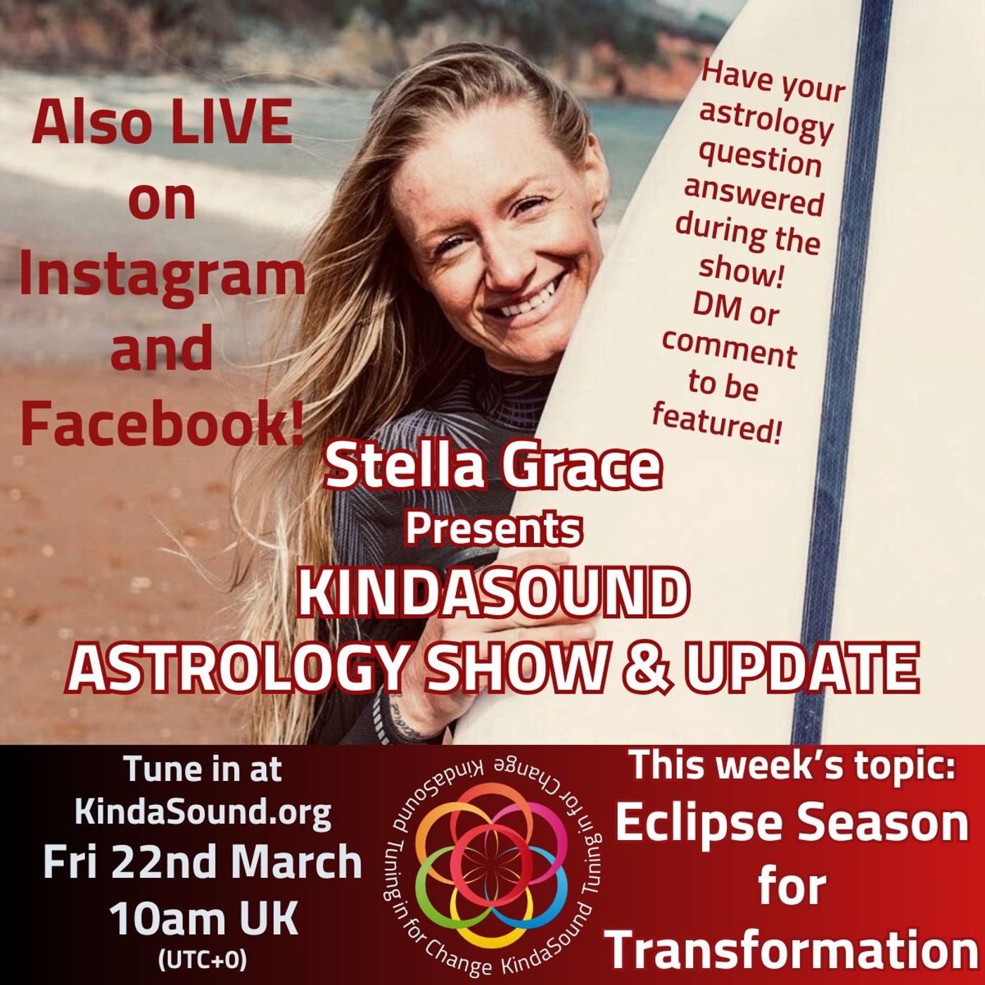 Eclipse Season for Transformation! | Stella Grace Astrology Energy Update 22nd-28th March