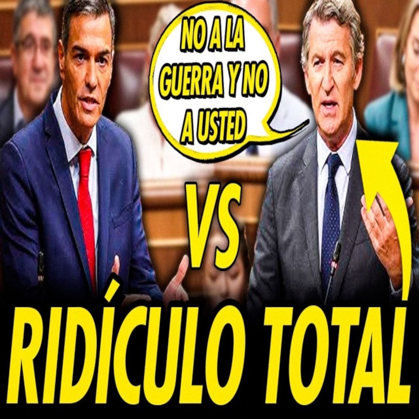 FEIJÓO QUEDA EN RIDÍCULO ANTE SÁNCHEZ Y SE RINDE AL "NO A LA GUERRA" episode artwork