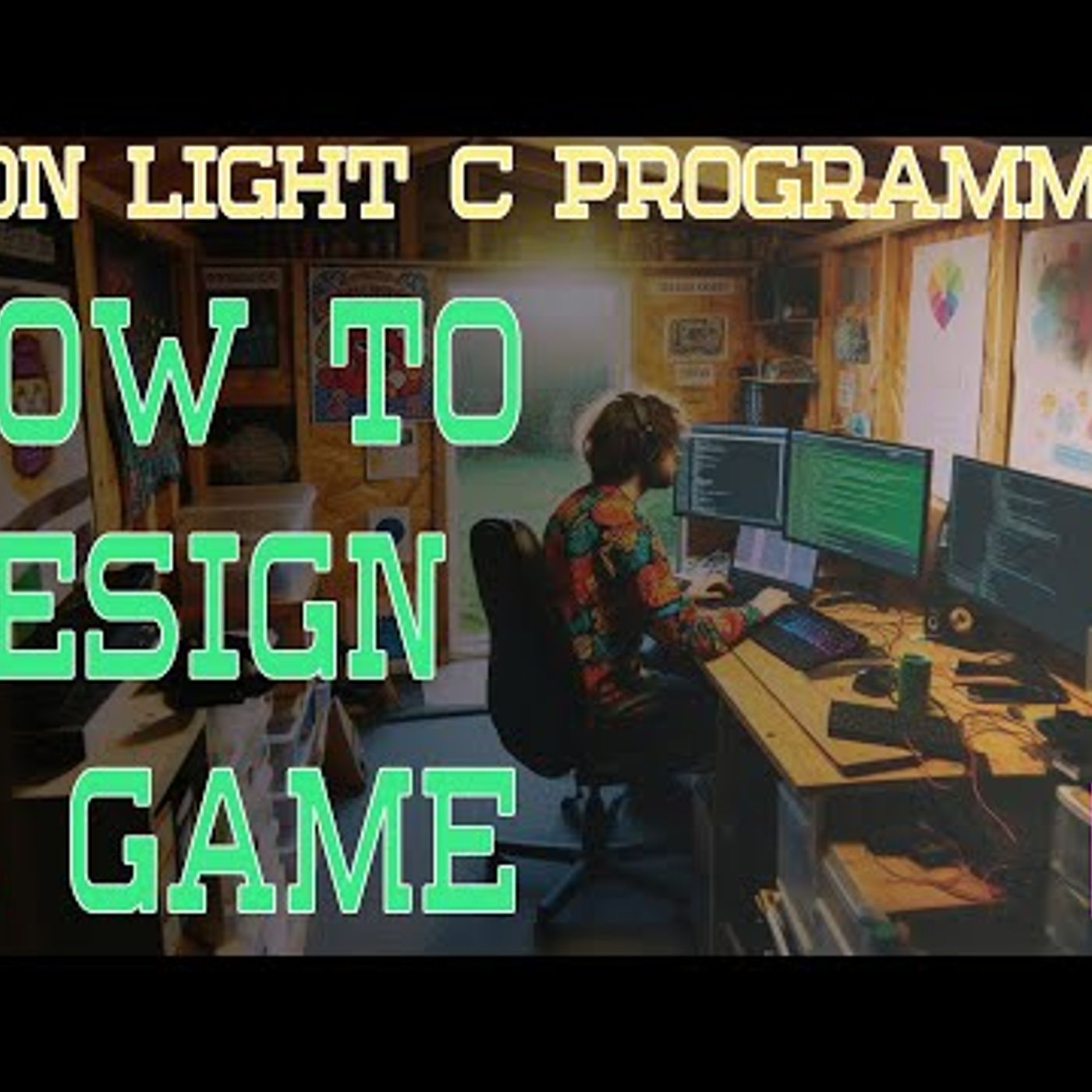 Building games in C | Design and code from zero episode artwork