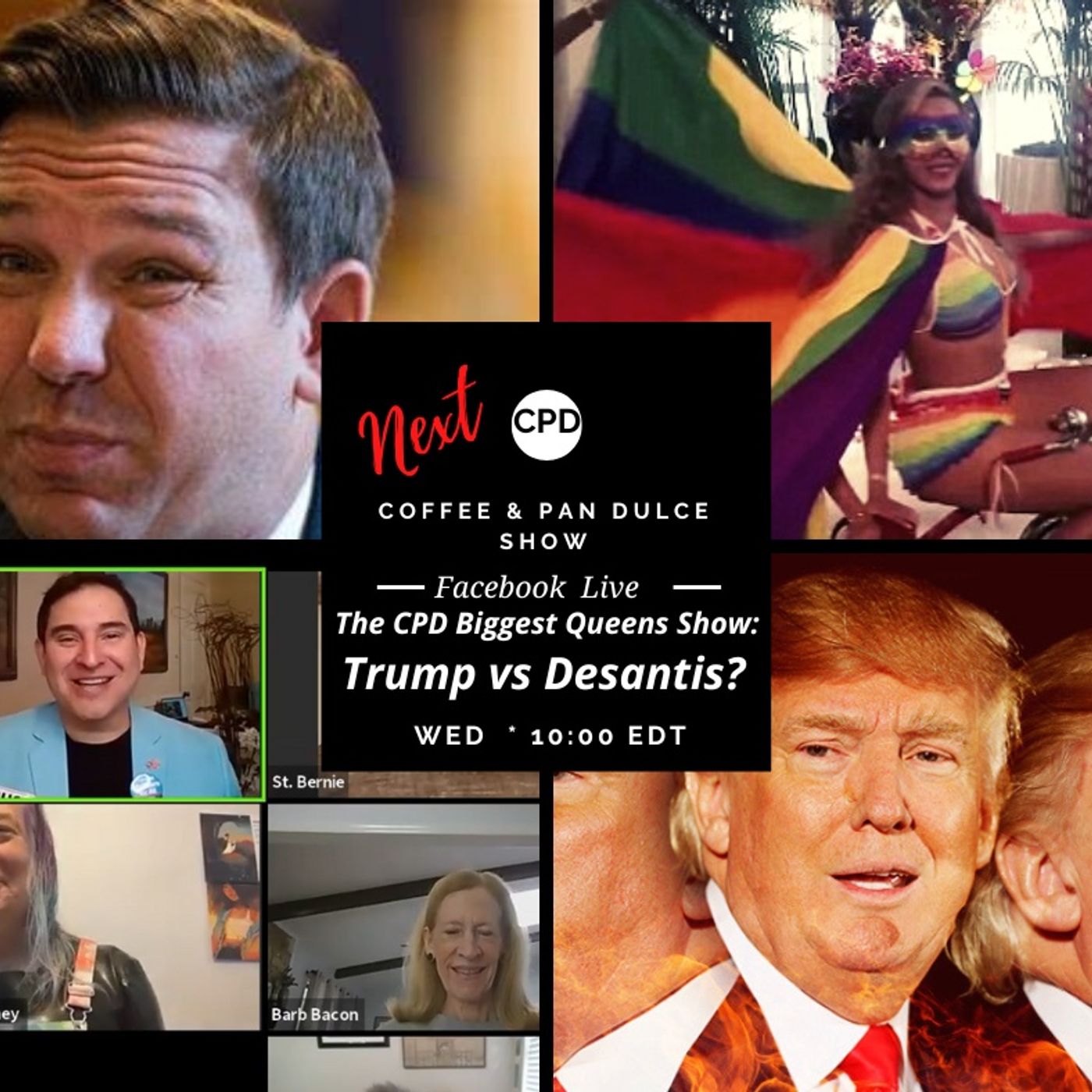 “The CPD Biggest Queens Show: Trump vs Desantis?” - #CPD0247-05242023 episode artwork