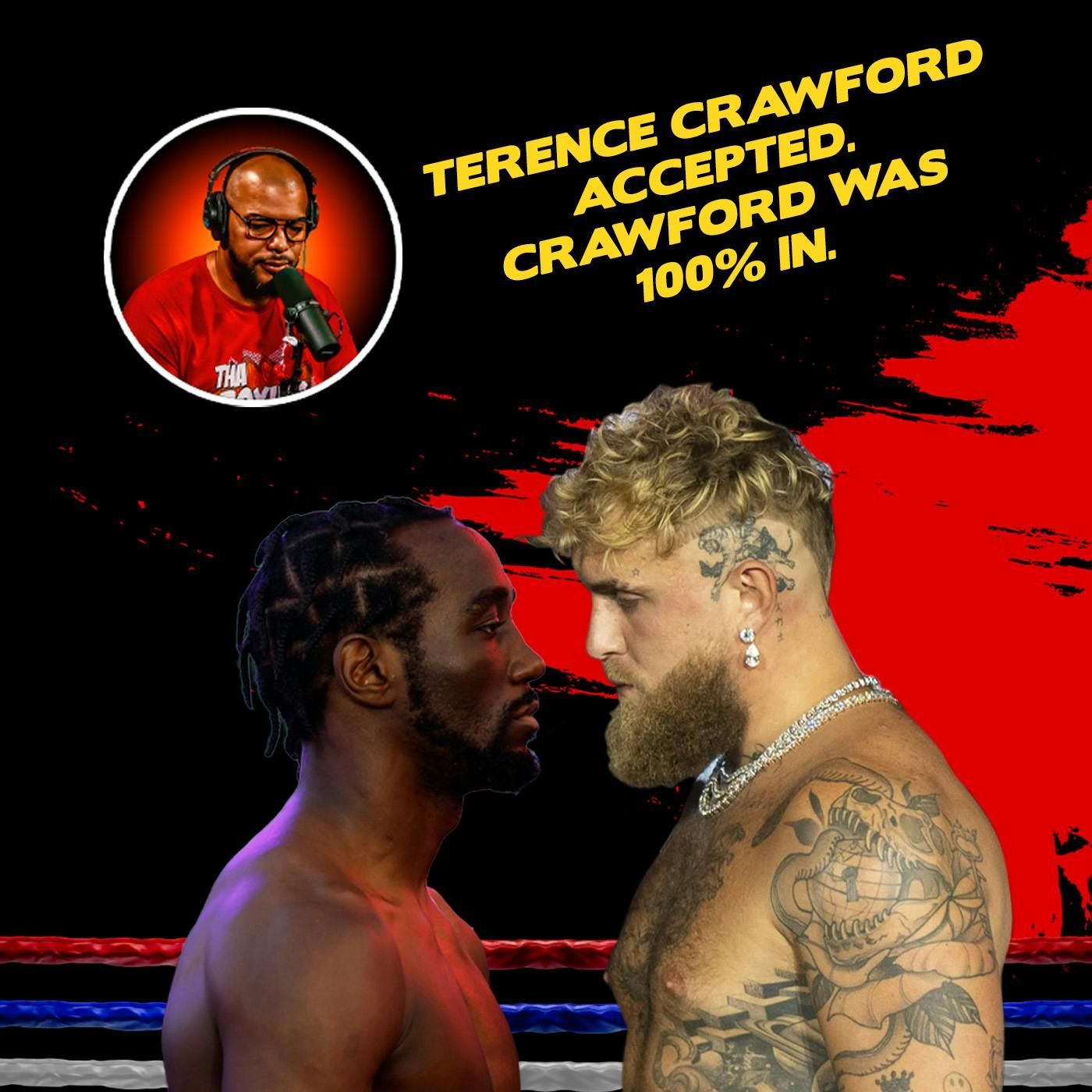 ☎️Crawford vs. Paul: Bud Fumbled That Jake Bag🤦🏽‍♂️, Then Craved the Clash👀 episode artwork