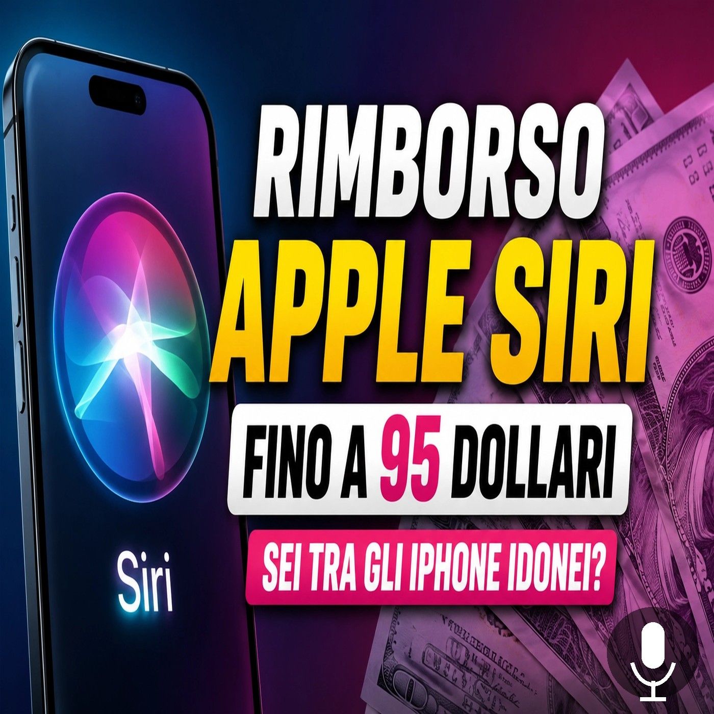 Rimborso Apple Siri, fino a 95 dollari per il tuo iPhone episode artwork