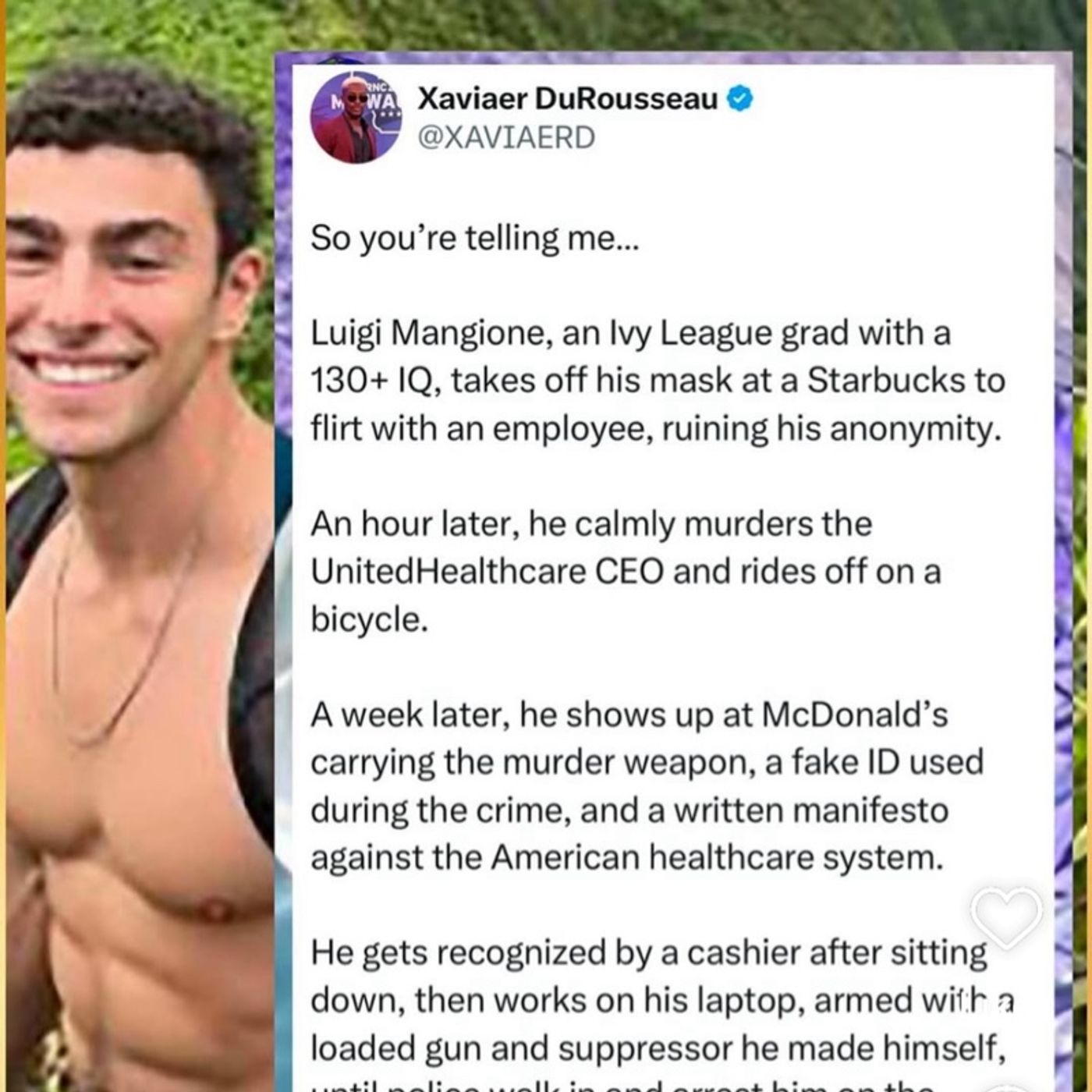 Luigi “HEART THROB” McGee (United Health Care PYSOP)!?