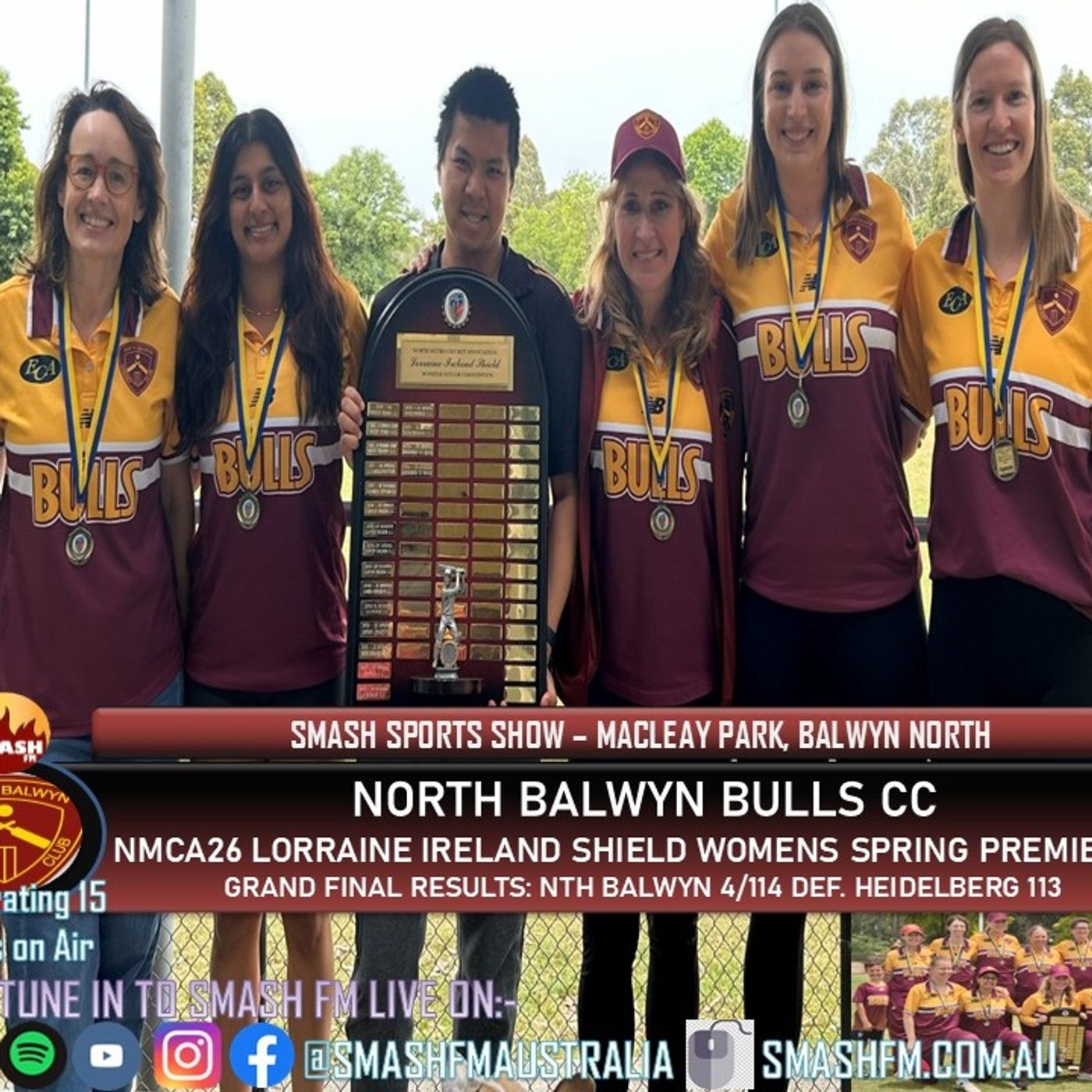 SSS15THYR: North Balwyn Cricket Club NMCA26 Lorraine Ireland Womens Division 1 Spring Premiership Interviews 211225