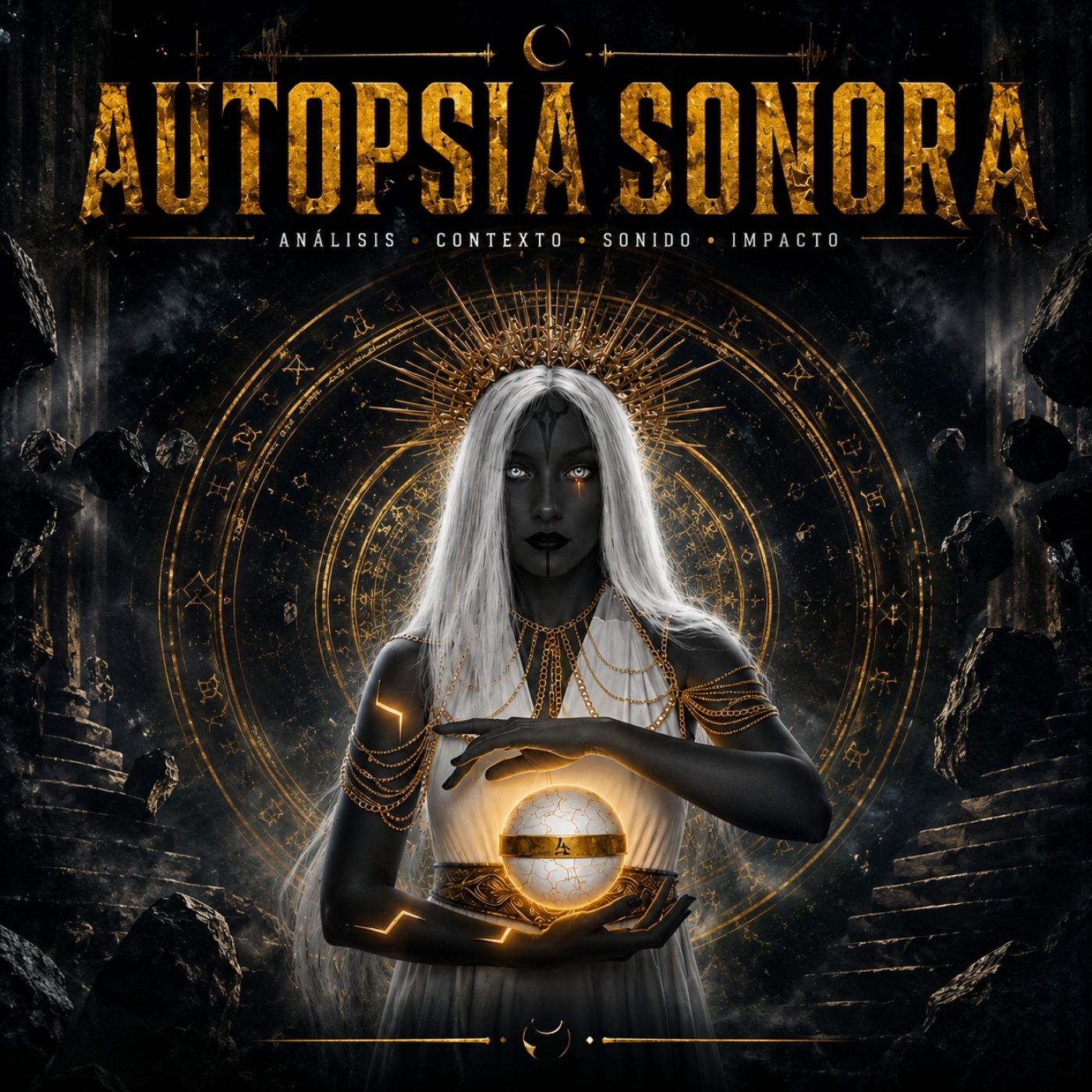 Holistic Metal Podcast 6x18 Autopsia Sonora esp. Kaelis " Stellar Waves " episode artwork