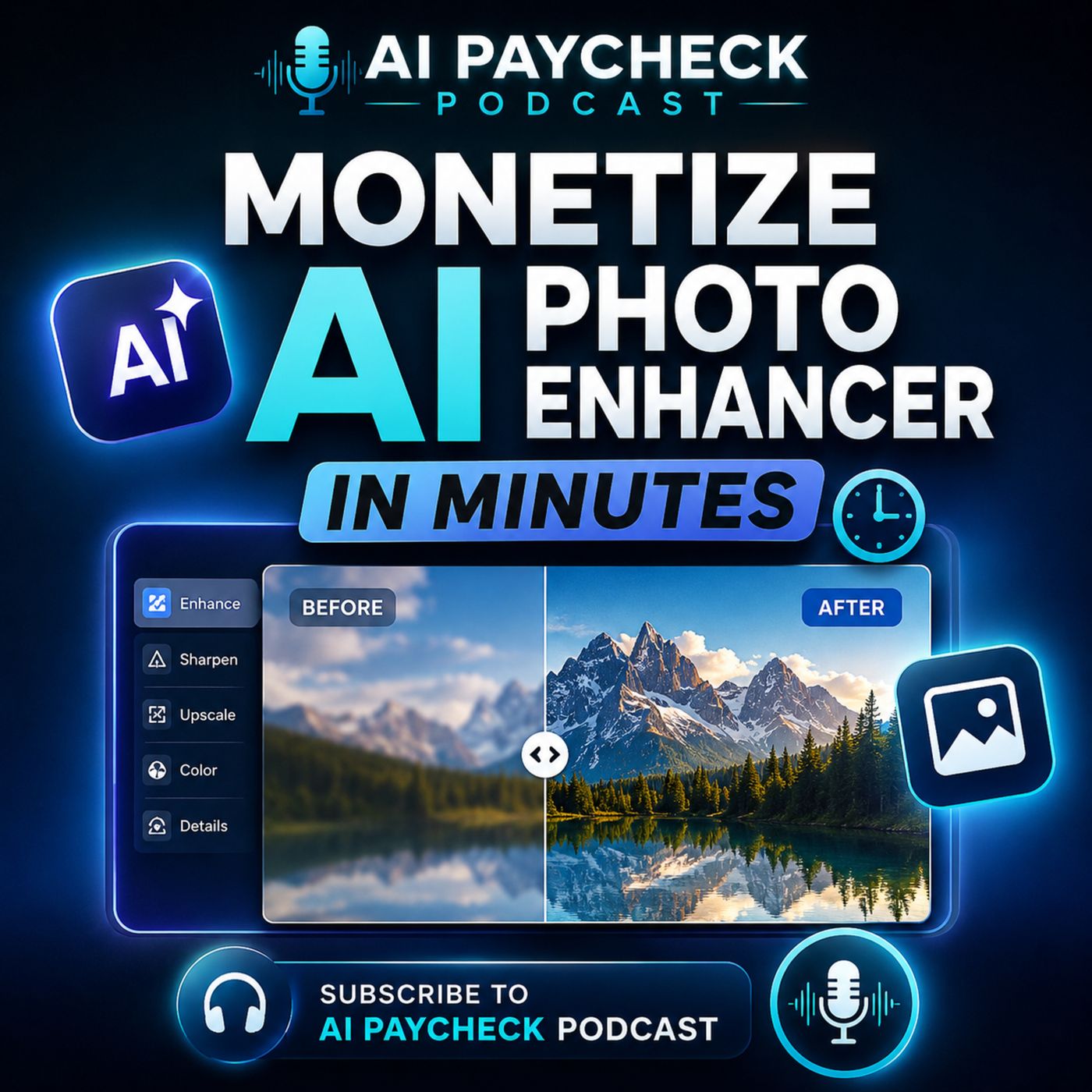 Monetize AI Photo Enhancer In Minutes episode artwork