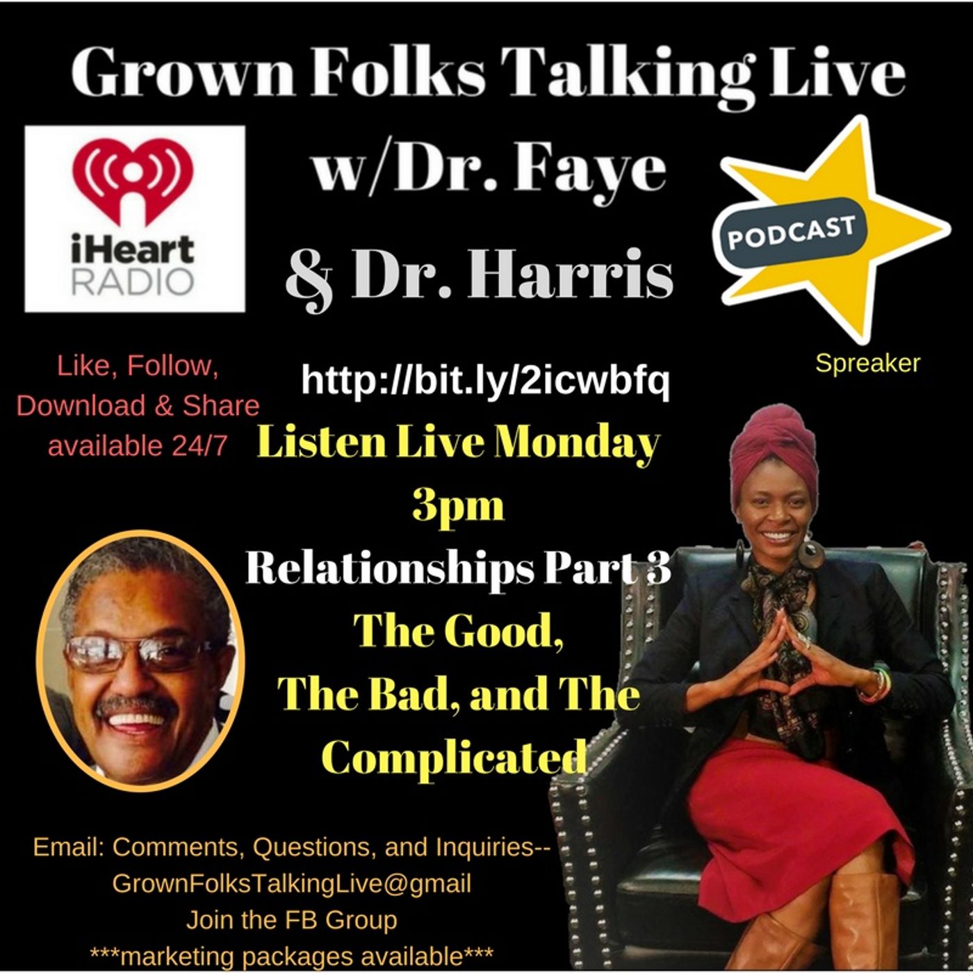 Grown Folks Talking Live w/Dr. Faye