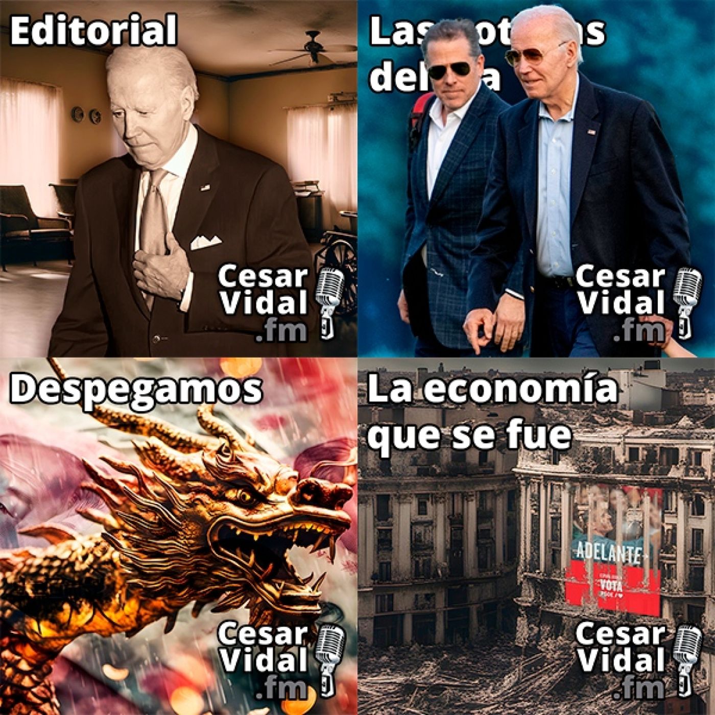 Programa Completo de La Voz de César Vidal - 10/10/23 episode artwork