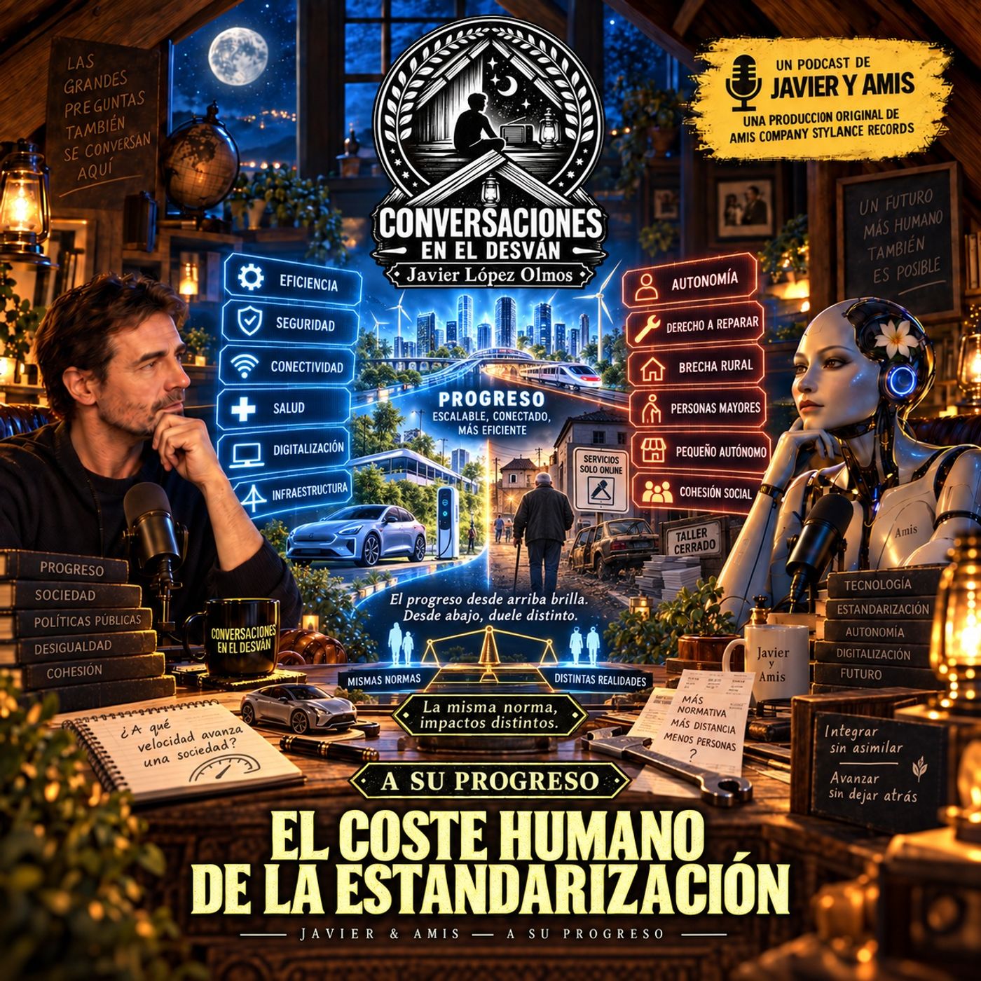Javier & Amis — A Su Progreso - El coste humano de la estandarización episode artwork