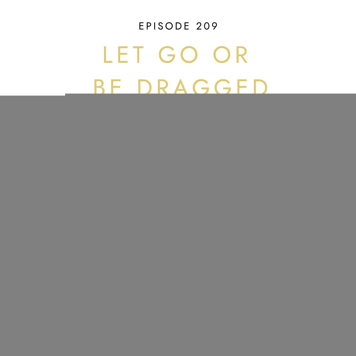 "Let Go or Be Dragged" with Ben Kiker on Negotiate Your Best Life with Rebecca Zung #209 episode artwork