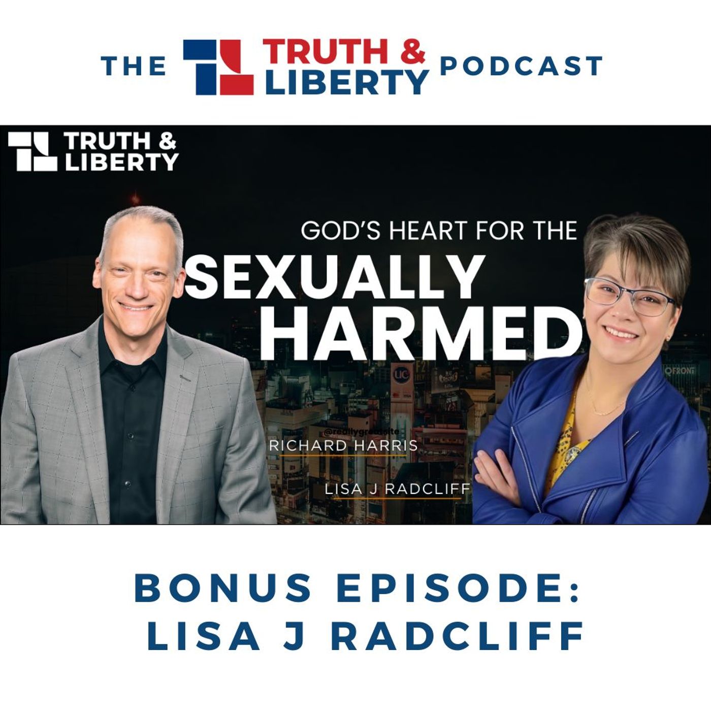 Richard Interviews Lisa Radcliff, Author of God Is For Me, at the NRB Conference episode artwork