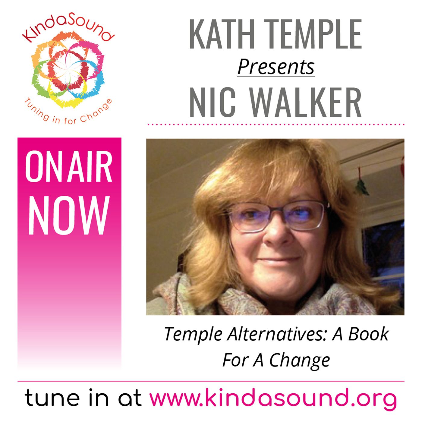 Nic Walker: A Book For A Change (Temple Alternatives with Kath Temple)