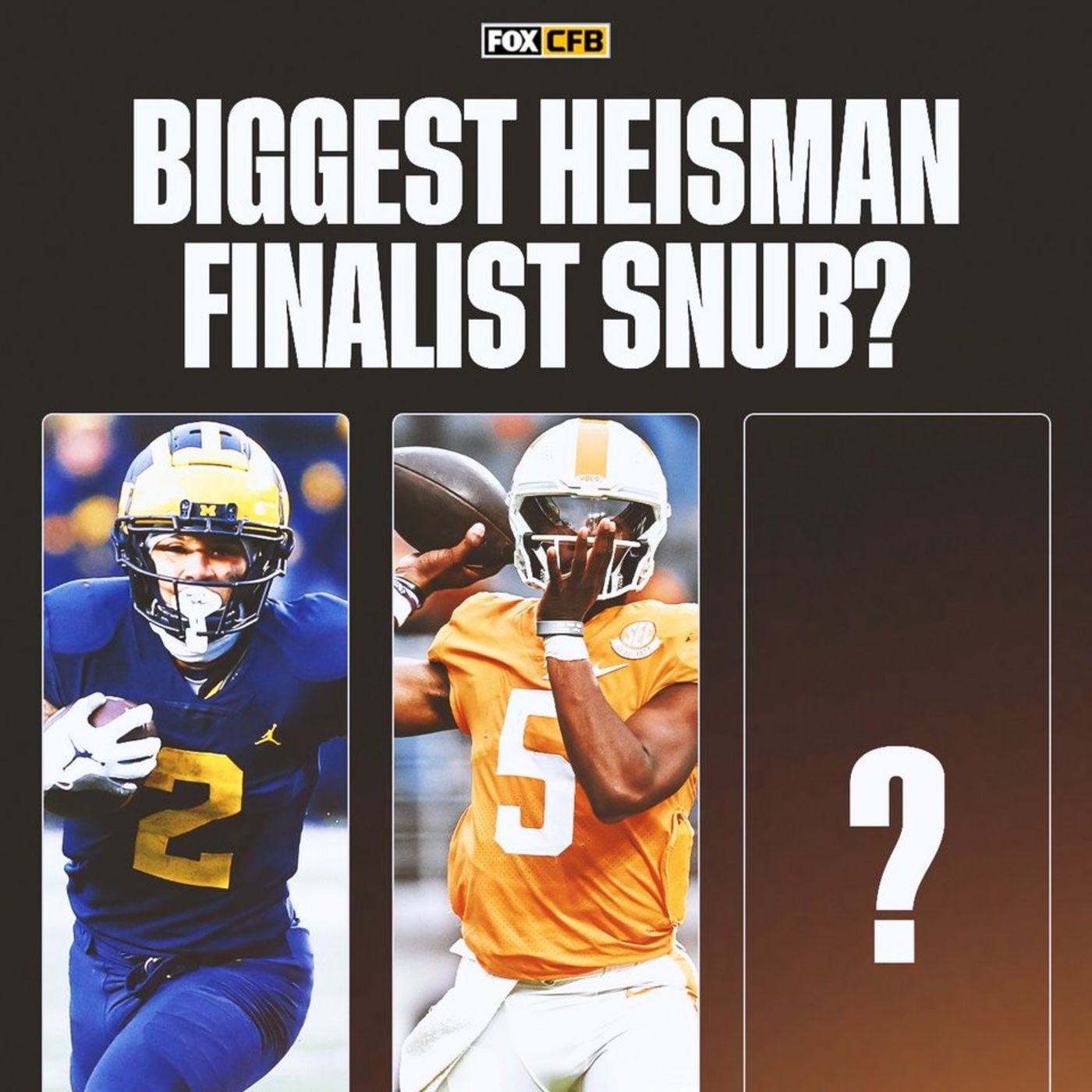 1:22 - Hendon for Heisman?