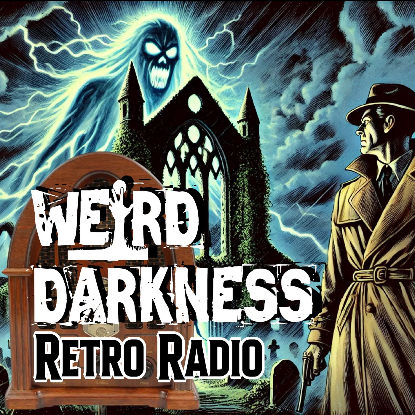 POSSESSED BY A GAELIC CURSE!: #RetroRadio EP0340 #WeirdDarkness - podcast episode cover