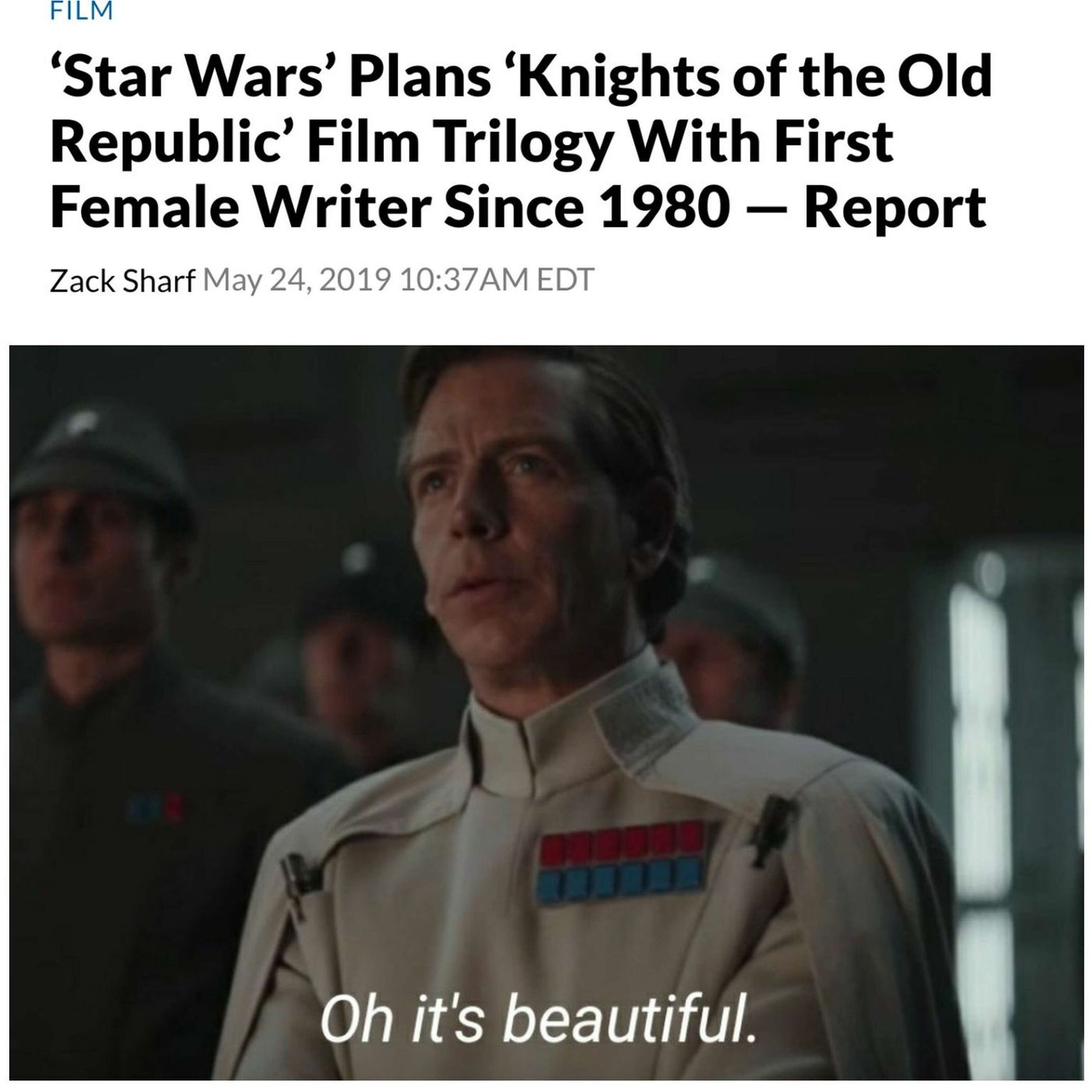 A People\'s History of the Old Republic