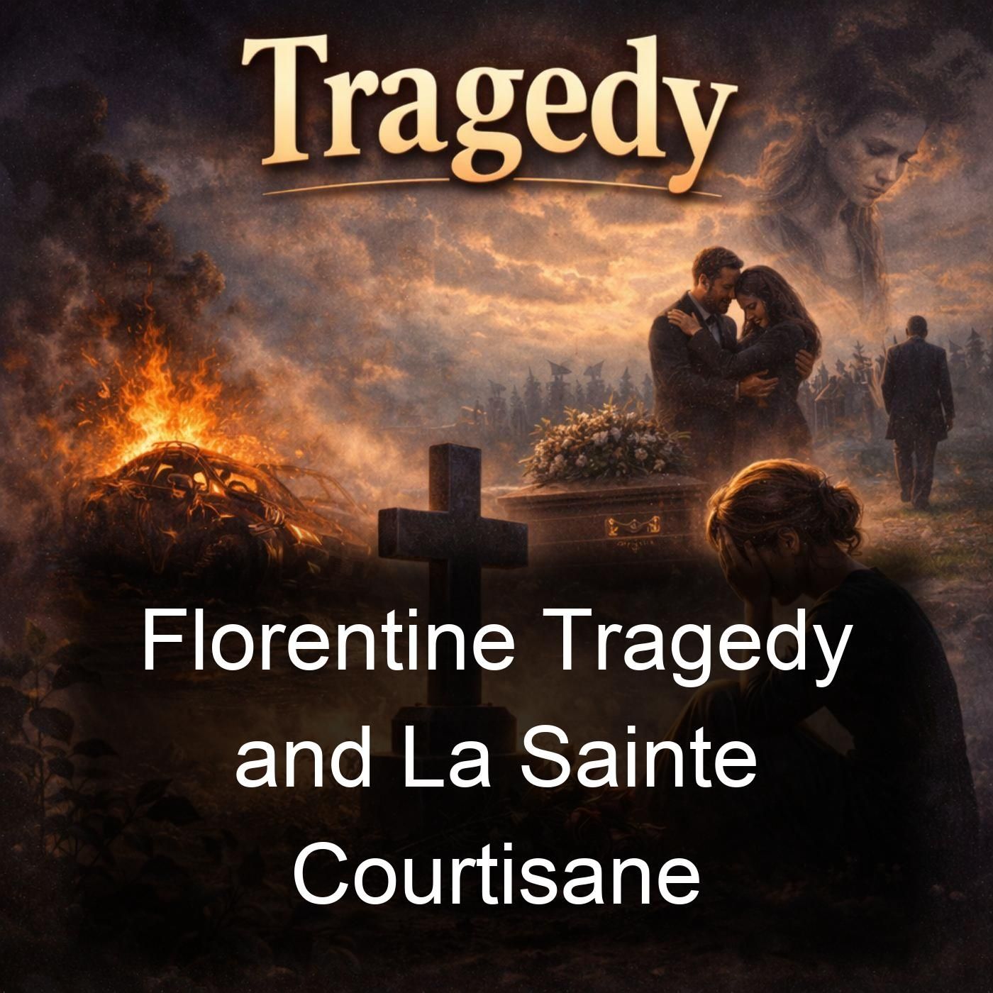 Florentine Tragedy and La Sainte Courtisane cover art