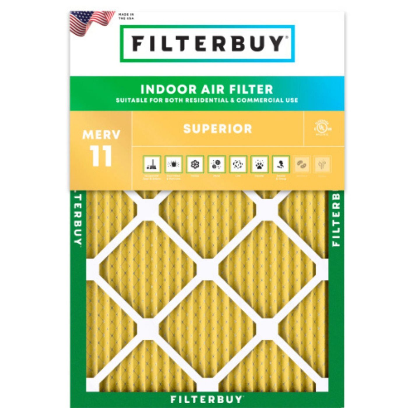 Best MERV 11 16x18x1 Furnace & HVAC Air Conditioner Filters