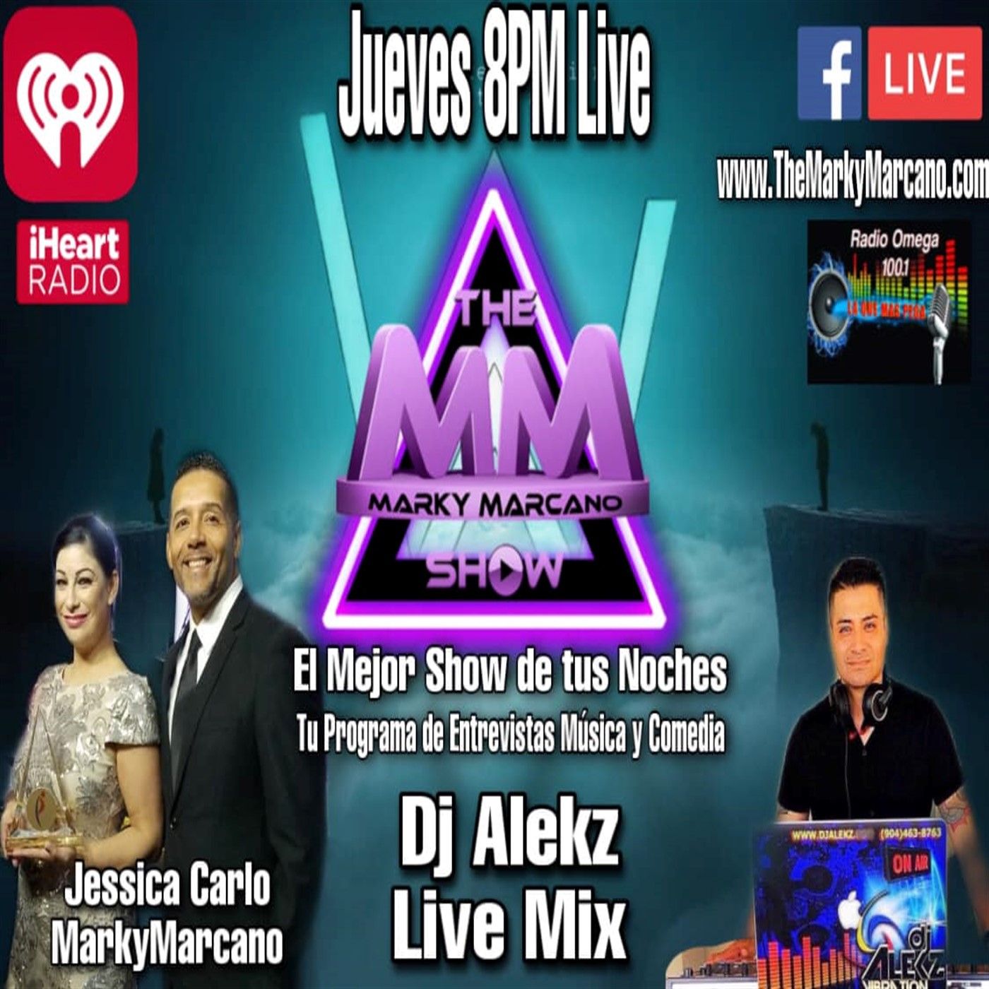 TheMarkyMarcanoShow Live With Music by DJ Alekz -Sunshine Remix - episode artwork