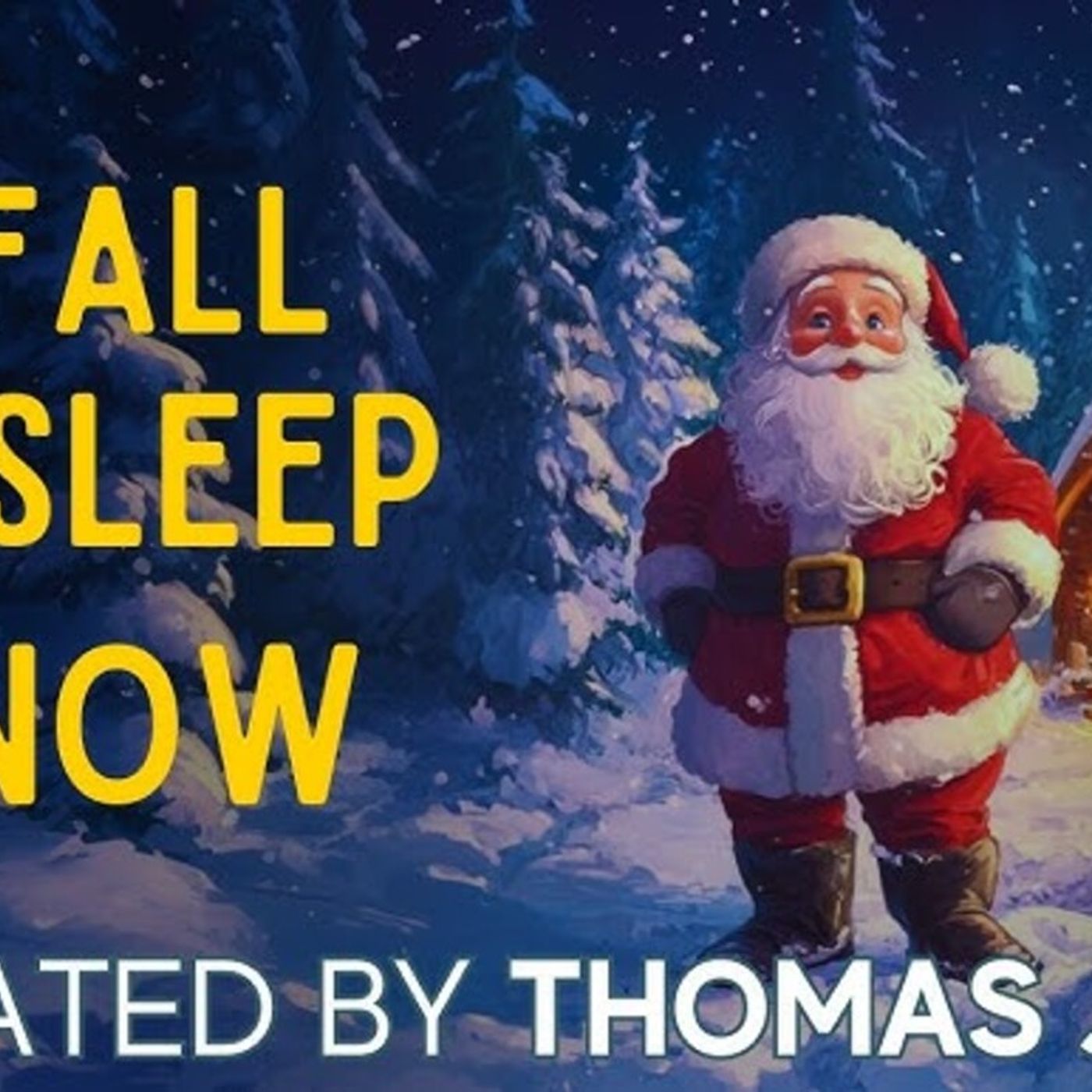 The COZIEST Christmas Story - The Sleepy History of Santa Claus  Relaxing Story for Sleep