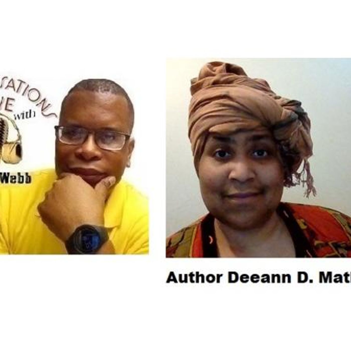 Author Deeann D. Mathews shares Cryptocurrency Education on Conversations LIVE episode artwork