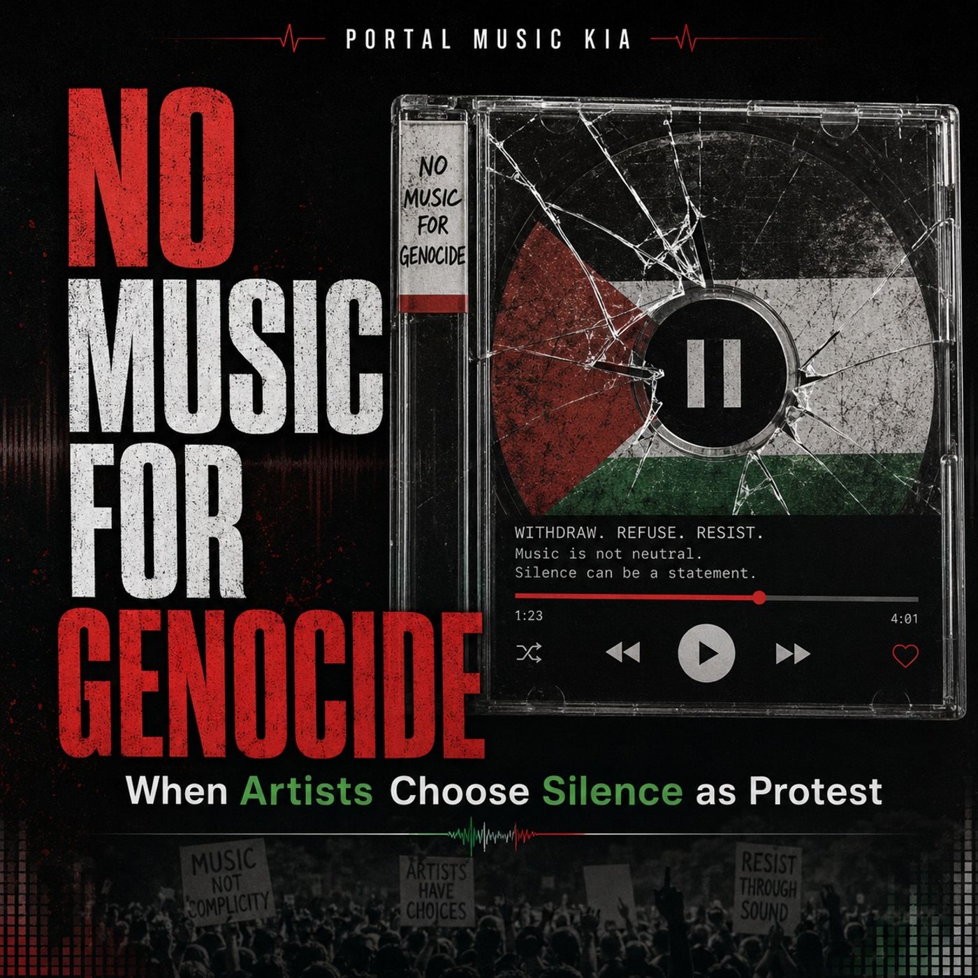 No Music for Genocide When Artists Choose Silence as Protest episode artwork