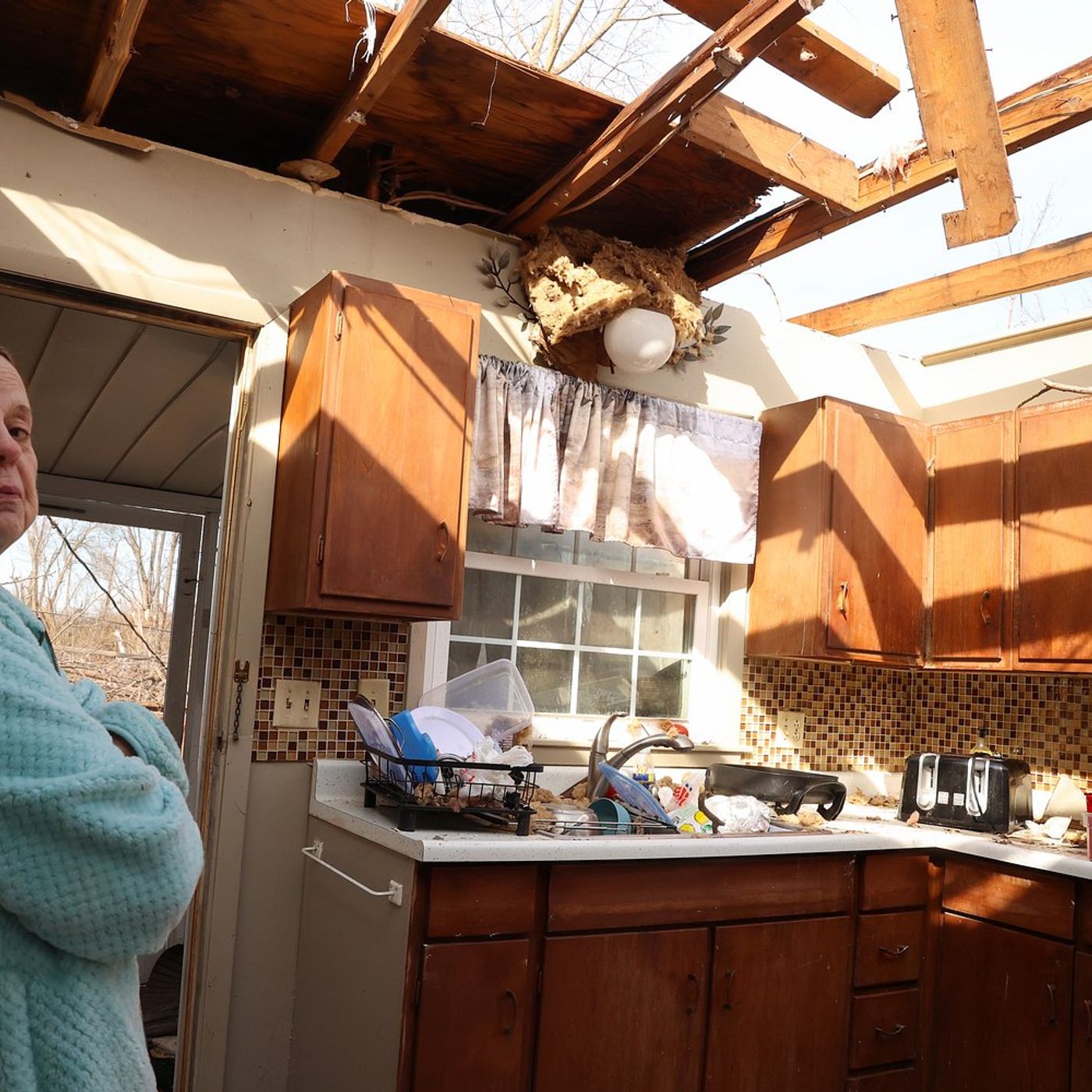 Pritzker tours Aroma Park destruction, pledges help episode artwork