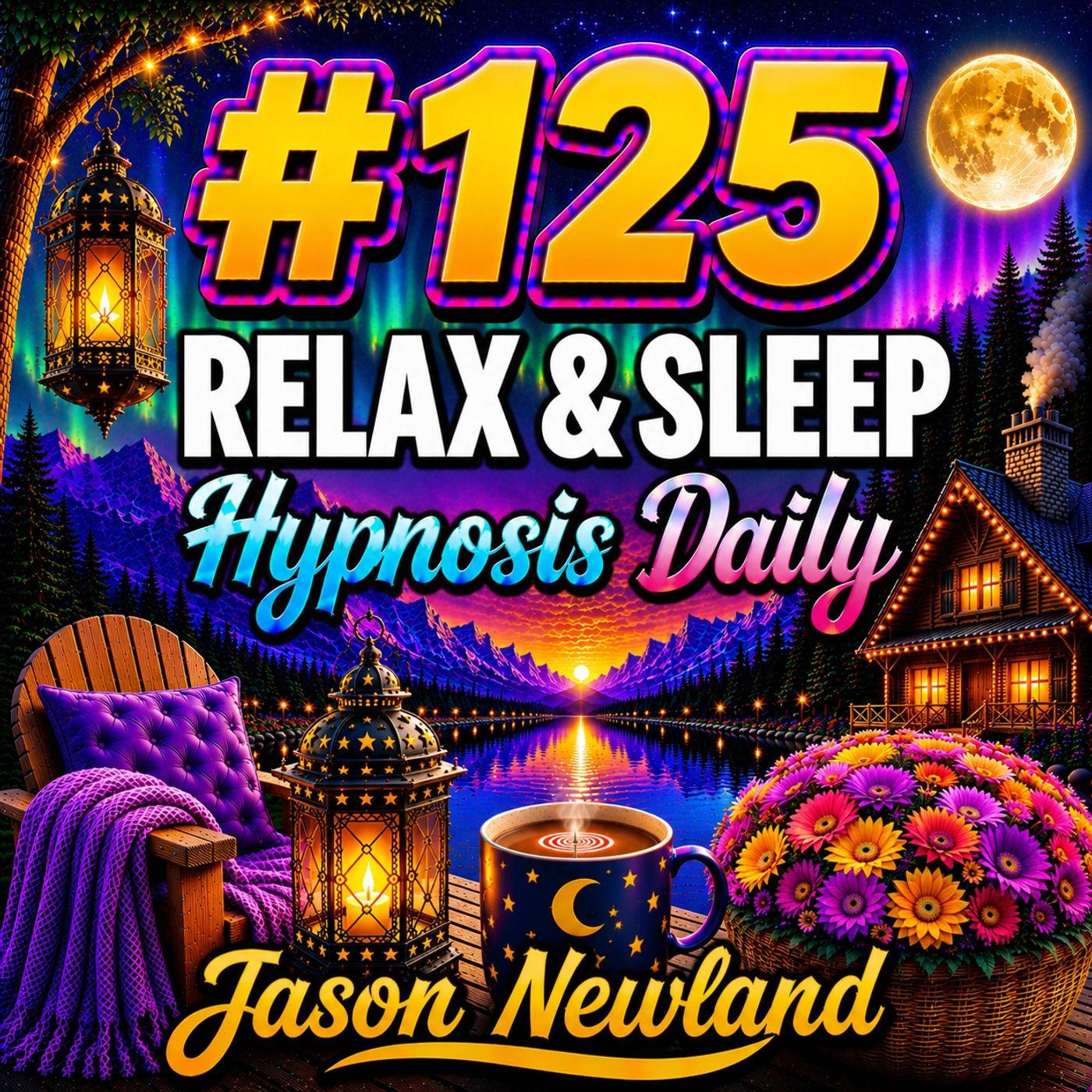 #125 Relax & Sleep Hypnosis Daily - AUTOMATIC RELAXATION (Jason Newland) episode artwork