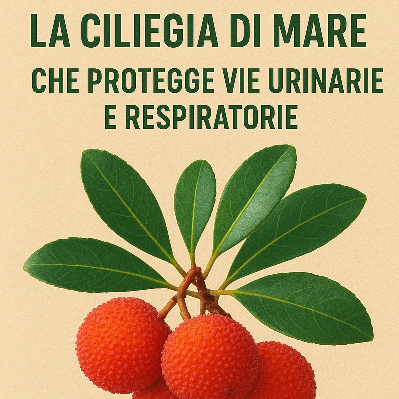 Corbezzolo: la ciliegia di mare che protegge le vie urinarie e respiratorie episode artwork