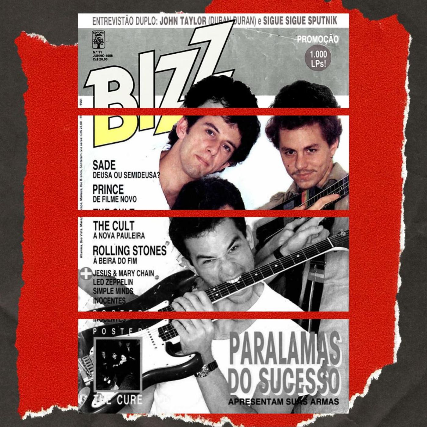 Episódio 19 - Arquivo Bizz - Paralamas, Led Zeppelin, Smiths e muito mais! episode artwork