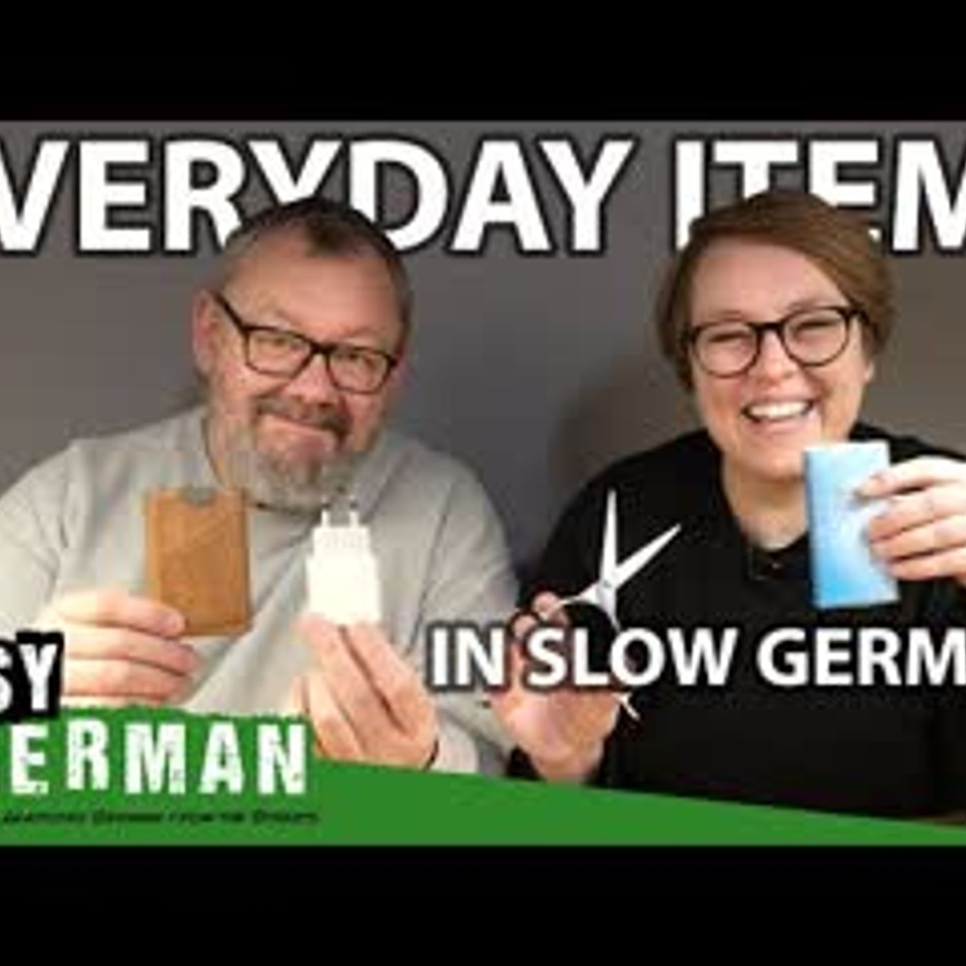 Top 50 Everyday Objects in Slow German   Super Easy German 244