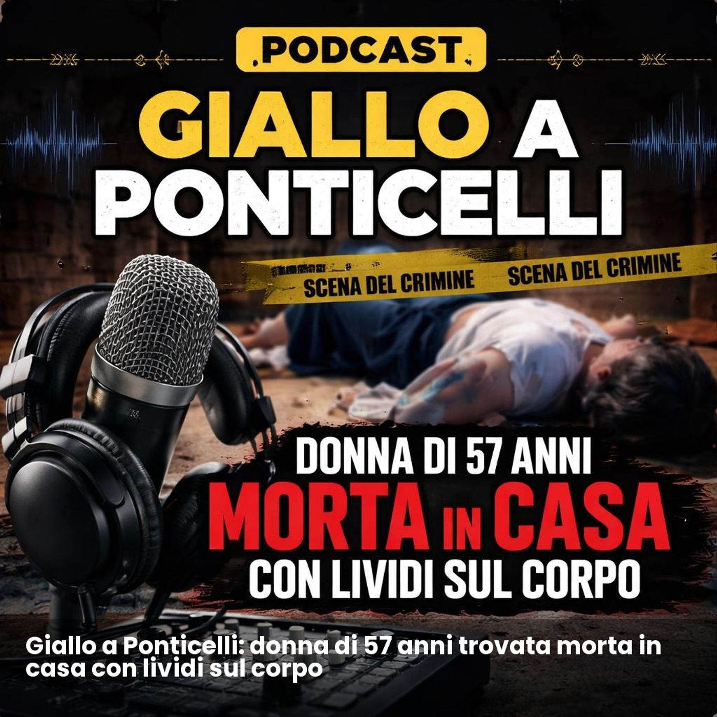 Giallo a Ponticelli: donna di 57 anni trovata morta in casa con lividi sul corpo episode artwork