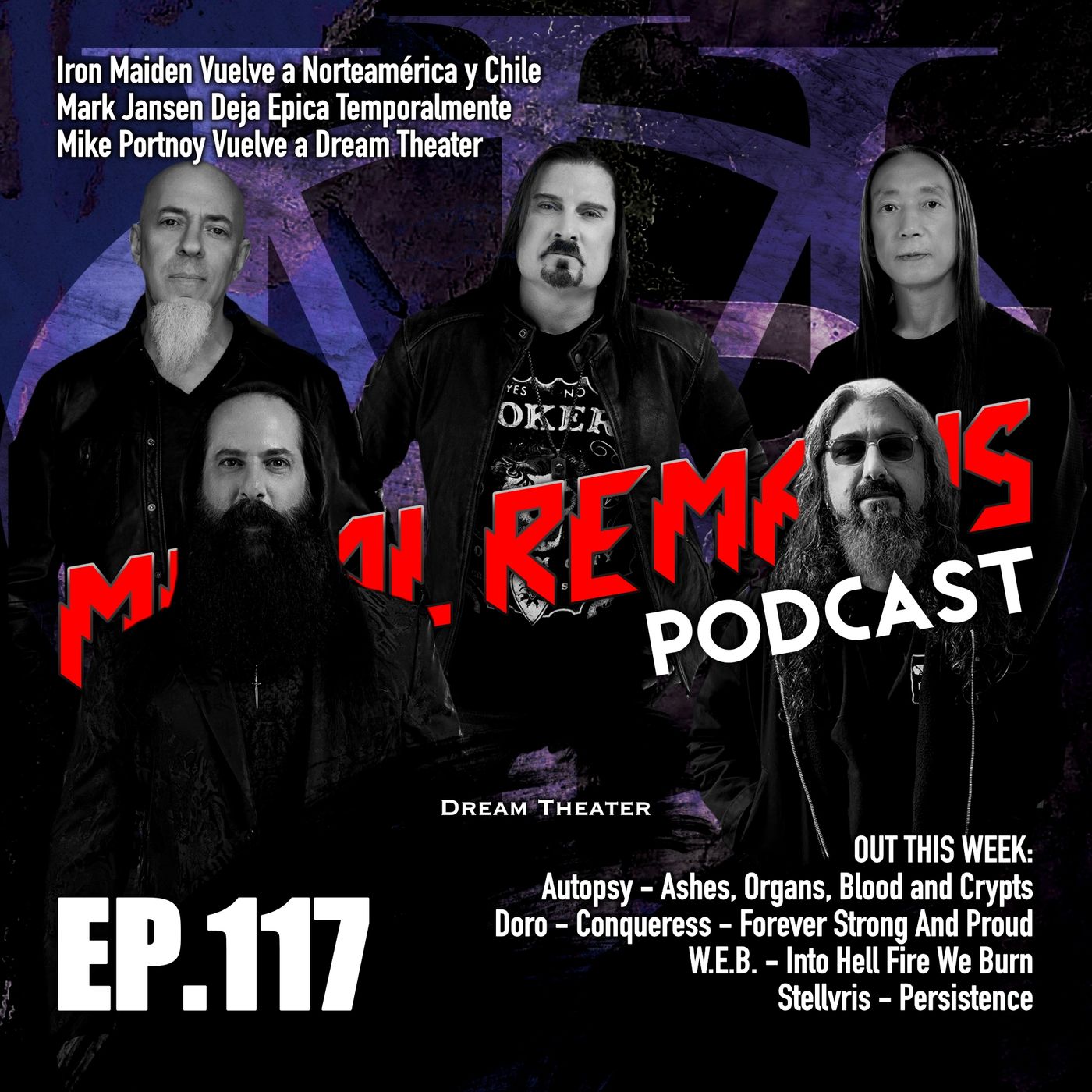 ¡Especial de Halloween! Mike Portnoy Vuelve a Dream Theater; Reseñas_ Autopsy, Doro, W.E.B [MRP117] episode artwork