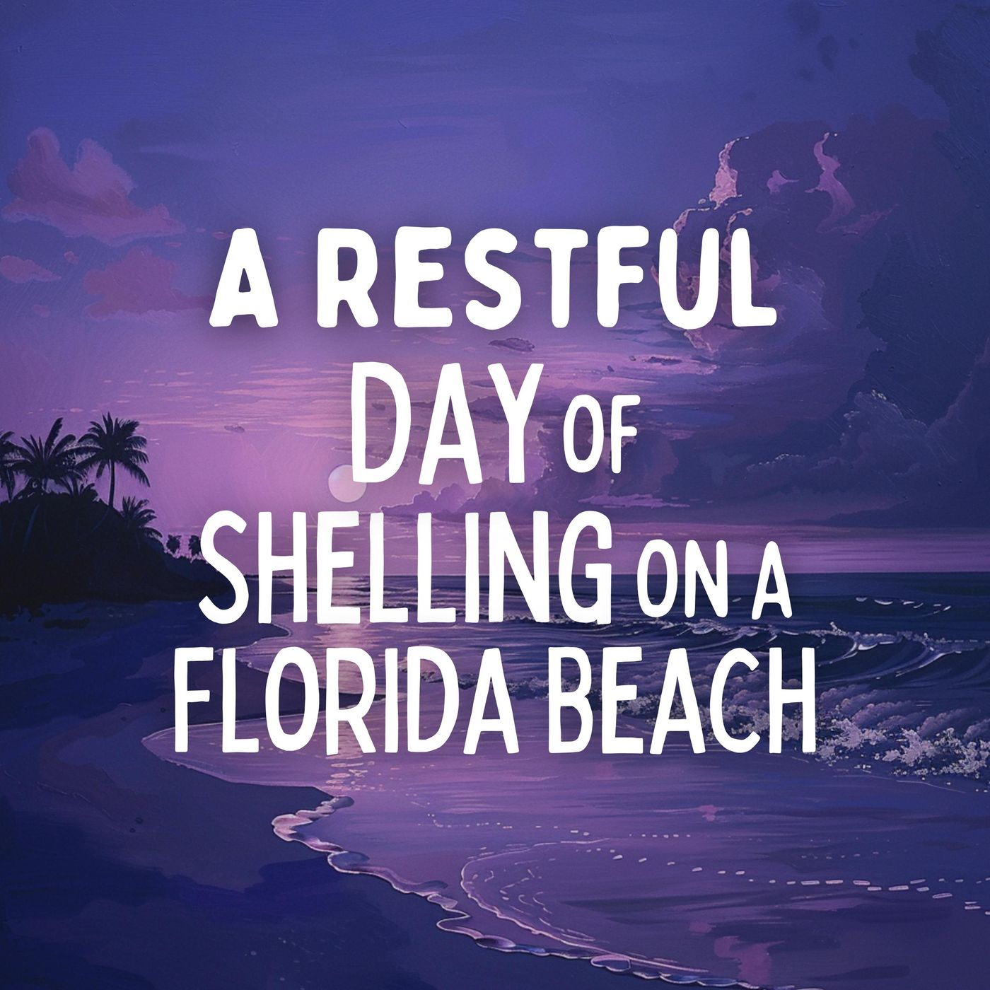A Restful Day of Shelling on a Florida Beach