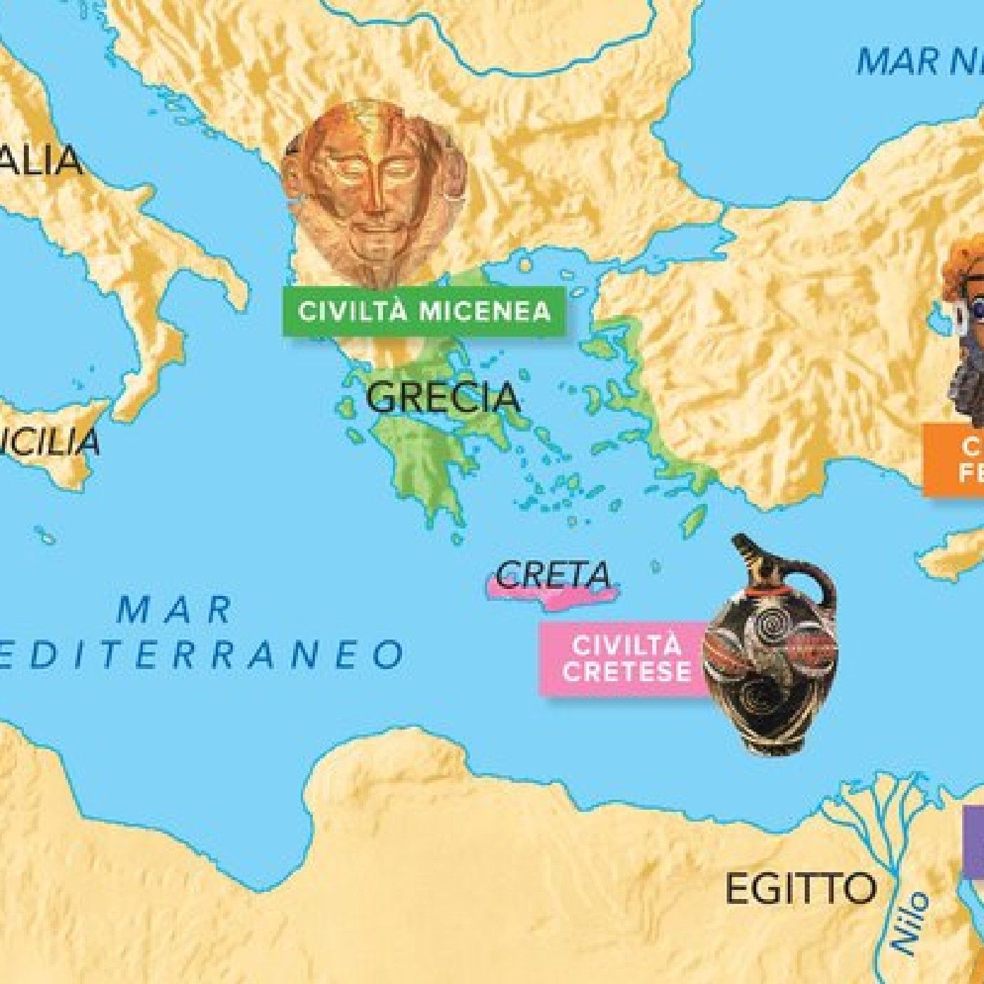 Le mitiche civiltà del Mediterraneo. podcast artwork
