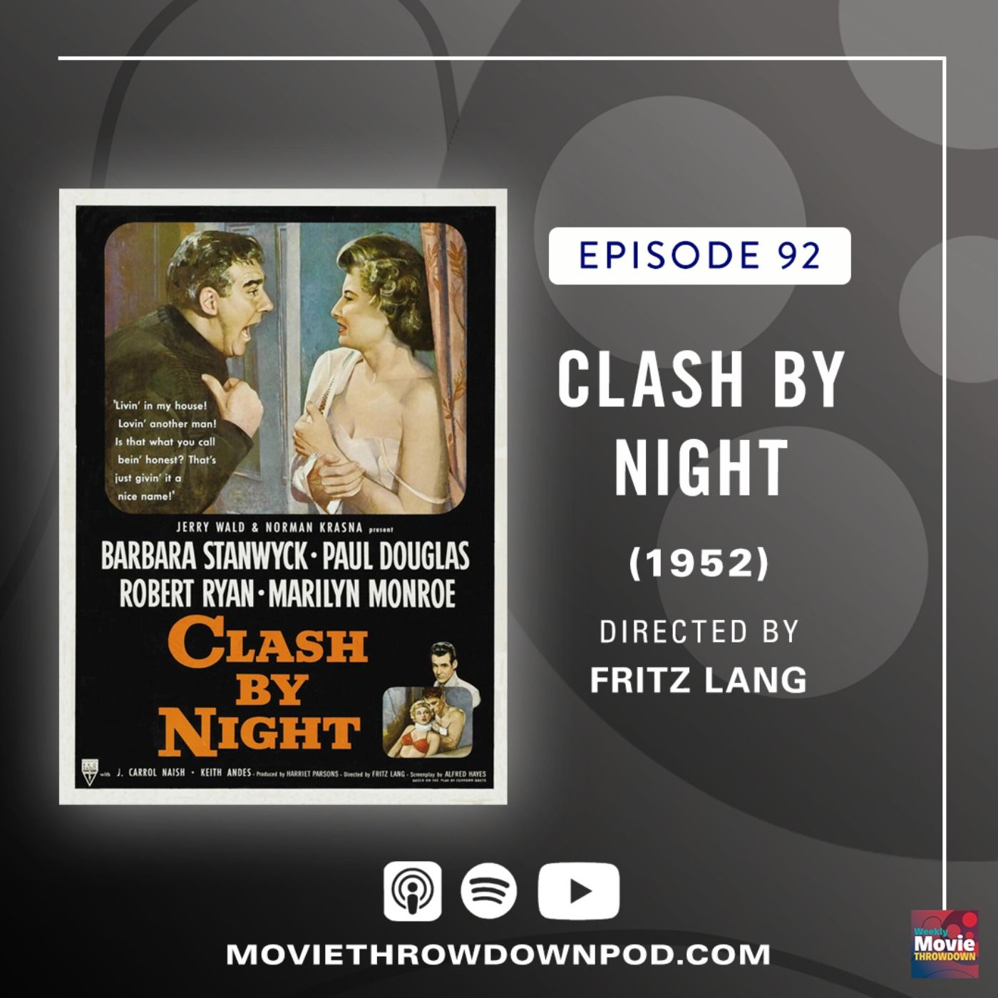 Clash By Night (1952): Stanwyck and Ryan, Steamy and Scandalous On Screen episode artwork