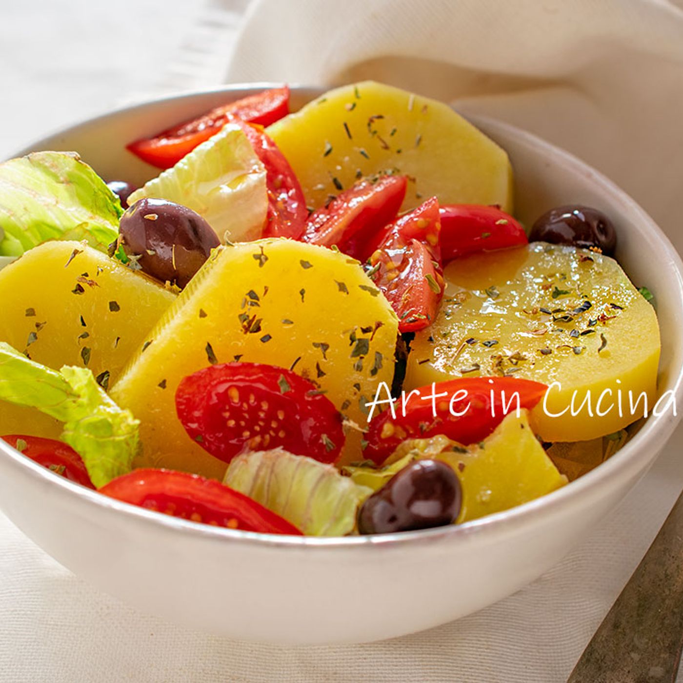Insalata con patate napoletana