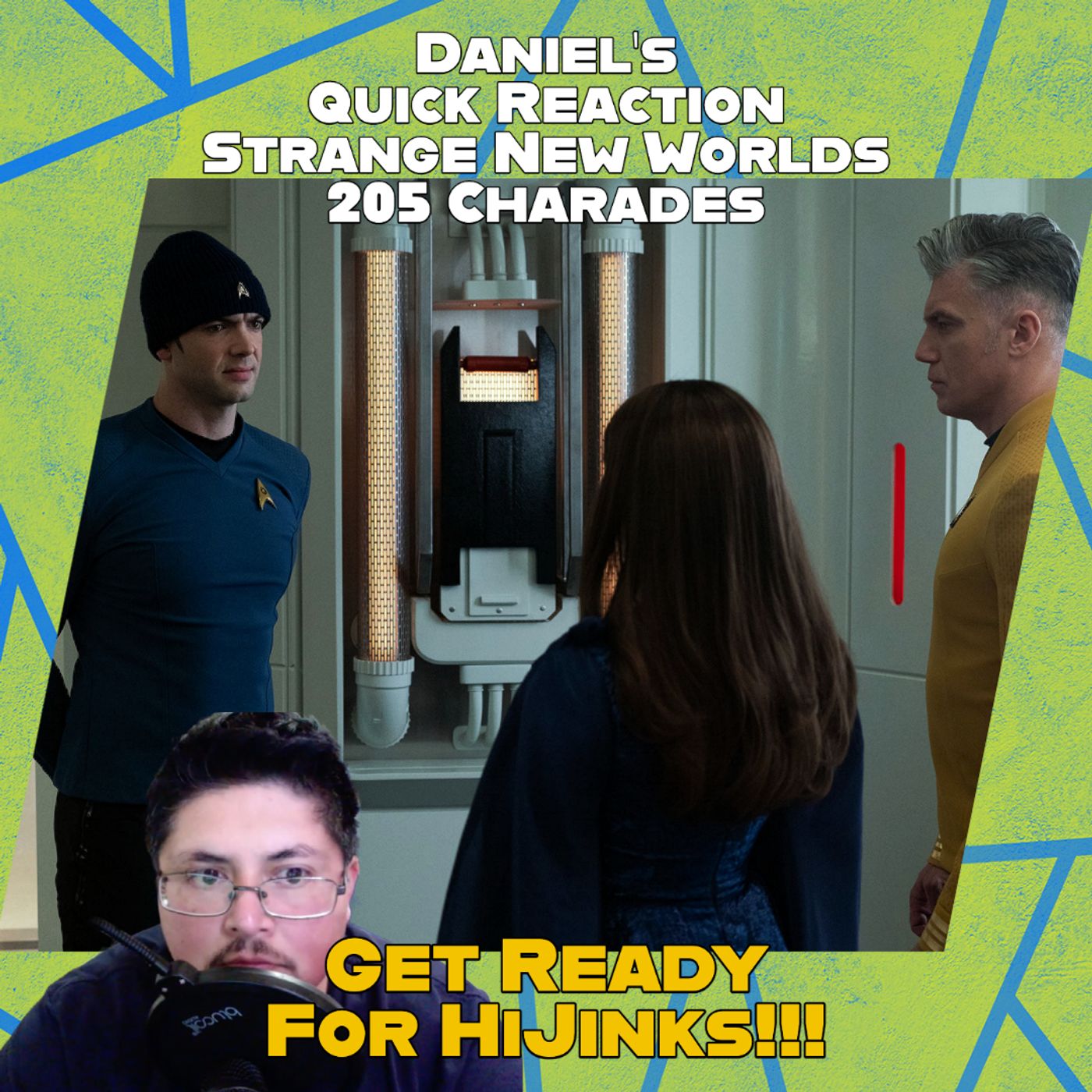 Here’s Daniel’s Quick Reaction of Star Trek Strange New Worlds 205 Charades