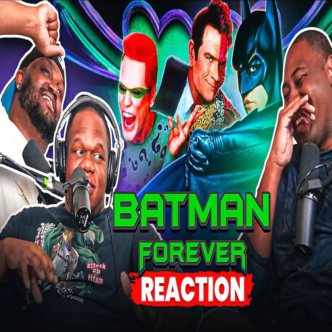 Riddles, Two-Face & Neon Gotham! Say Whats Reel Reacts to Batman Forever (1995) episode artwork