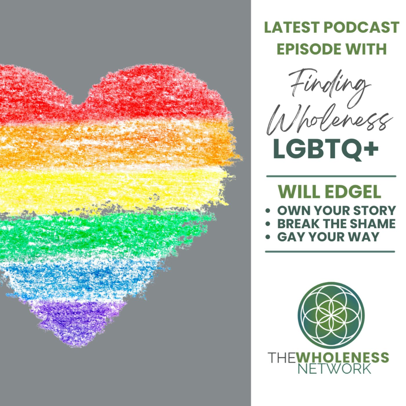 84. Finding Wholeness LGBTQ+ episode artwork