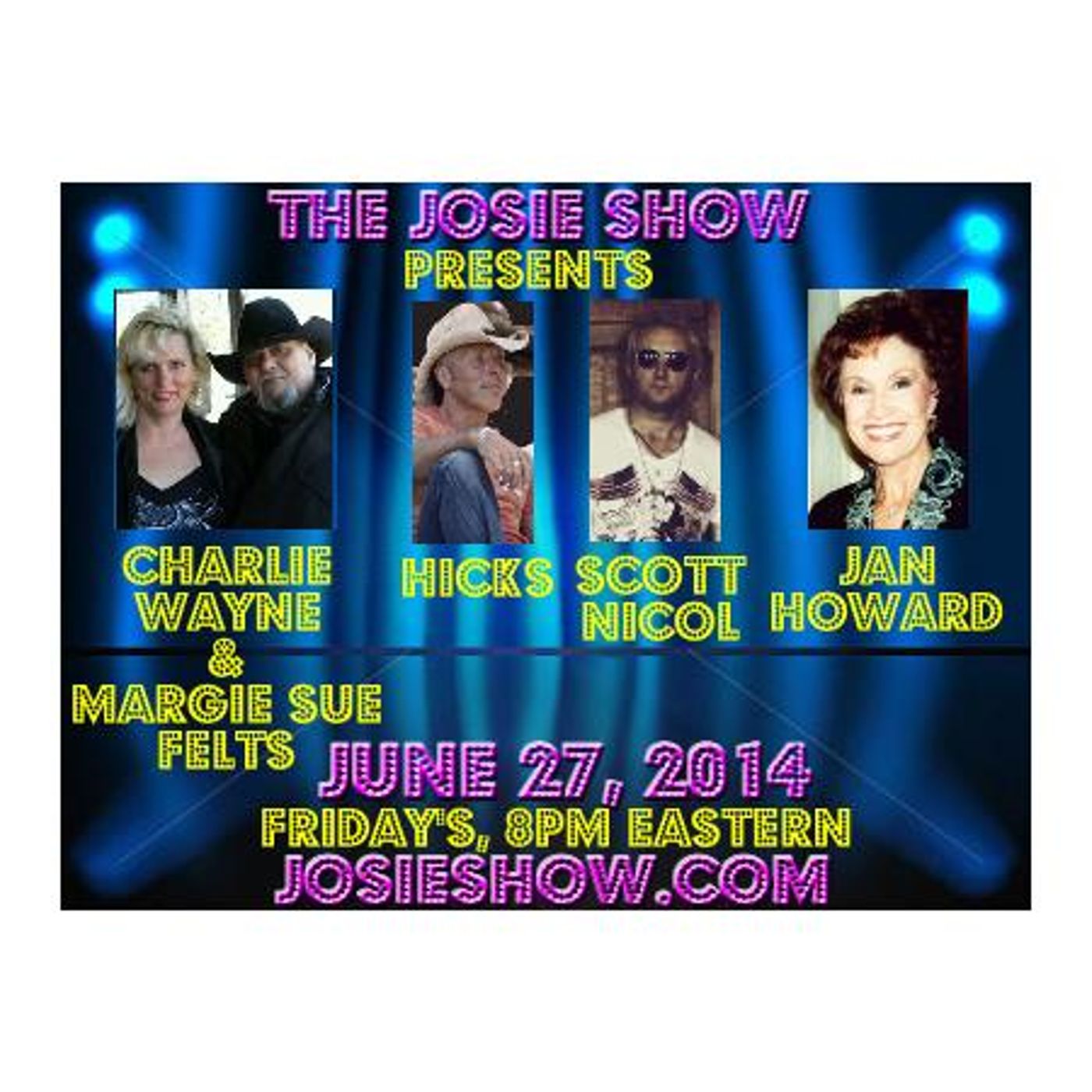 E245: Charlie Wayne Felts and Margie Sue Felts, Jan Howard, Hicks, Scott Nicol