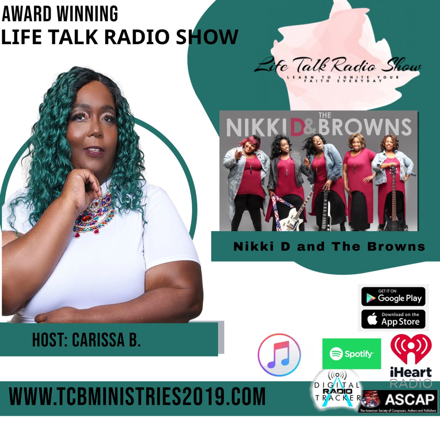 LIFE TALK RADIO SHOW W NIKKID AND THE BROWNS