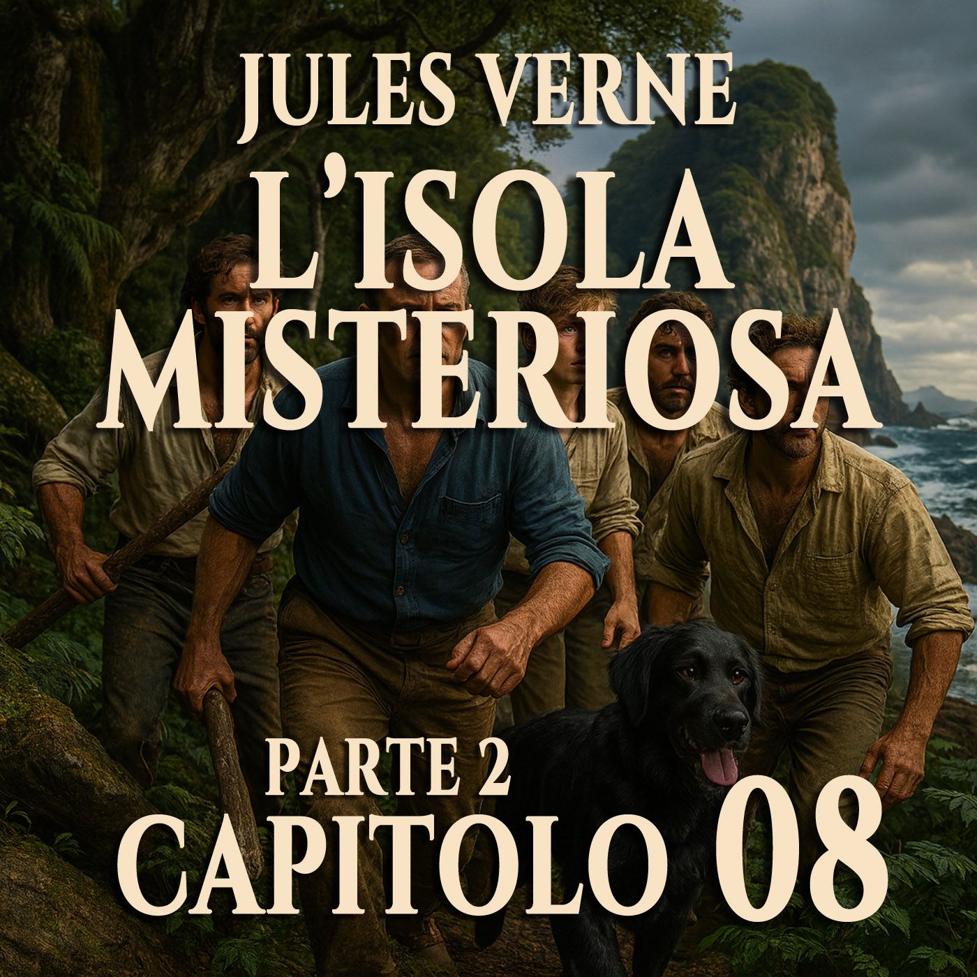 L'Isola Misteriosa Parte 2 - capitolo 08