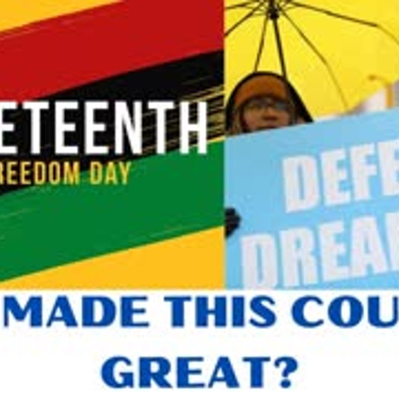 Juneteenth and Biden's pathway to citizenship episode artwork