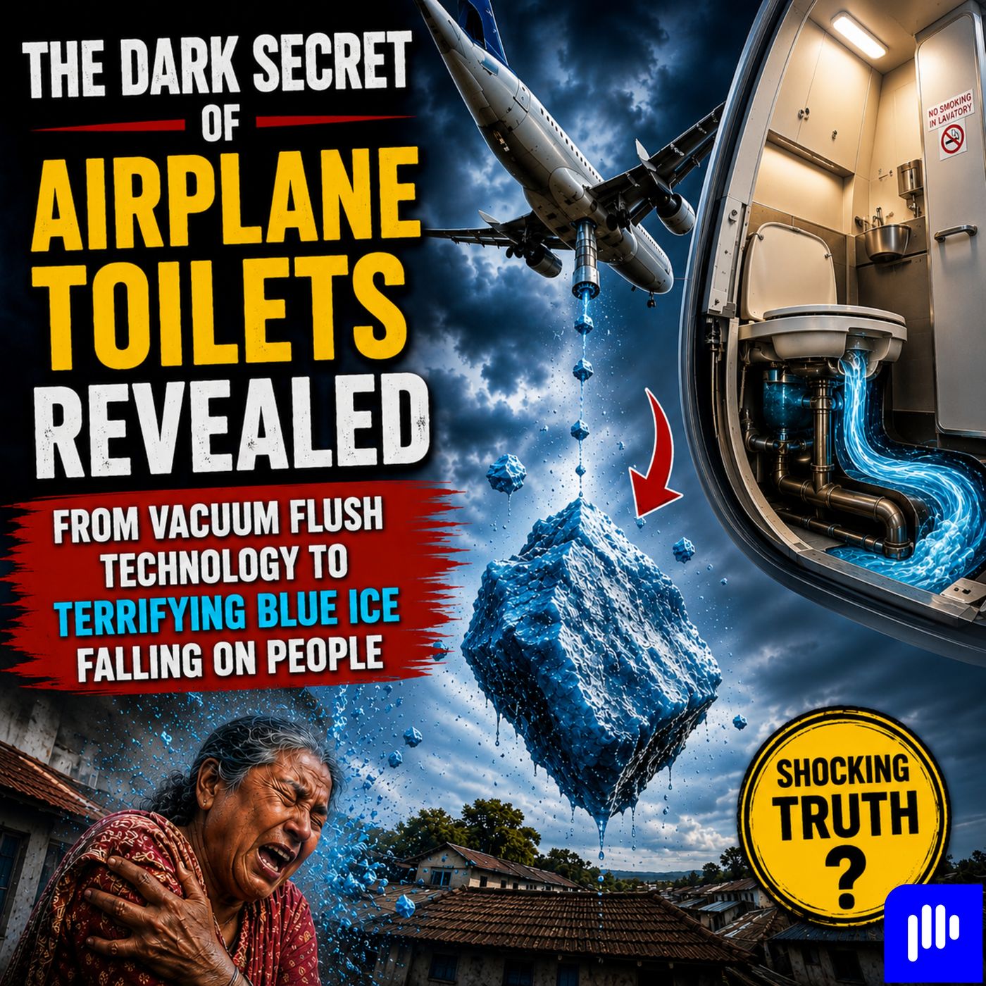 WHY Airplane Toilets Create Deadly Blue Ice Falling From the Sky episode artwork