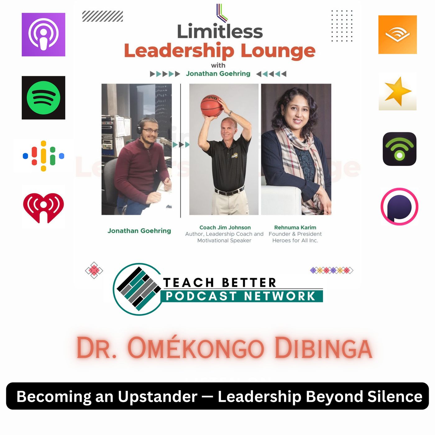 Becoming an Upstander — Leadership Beyond Silence with Dr. Omékongo Dibinga